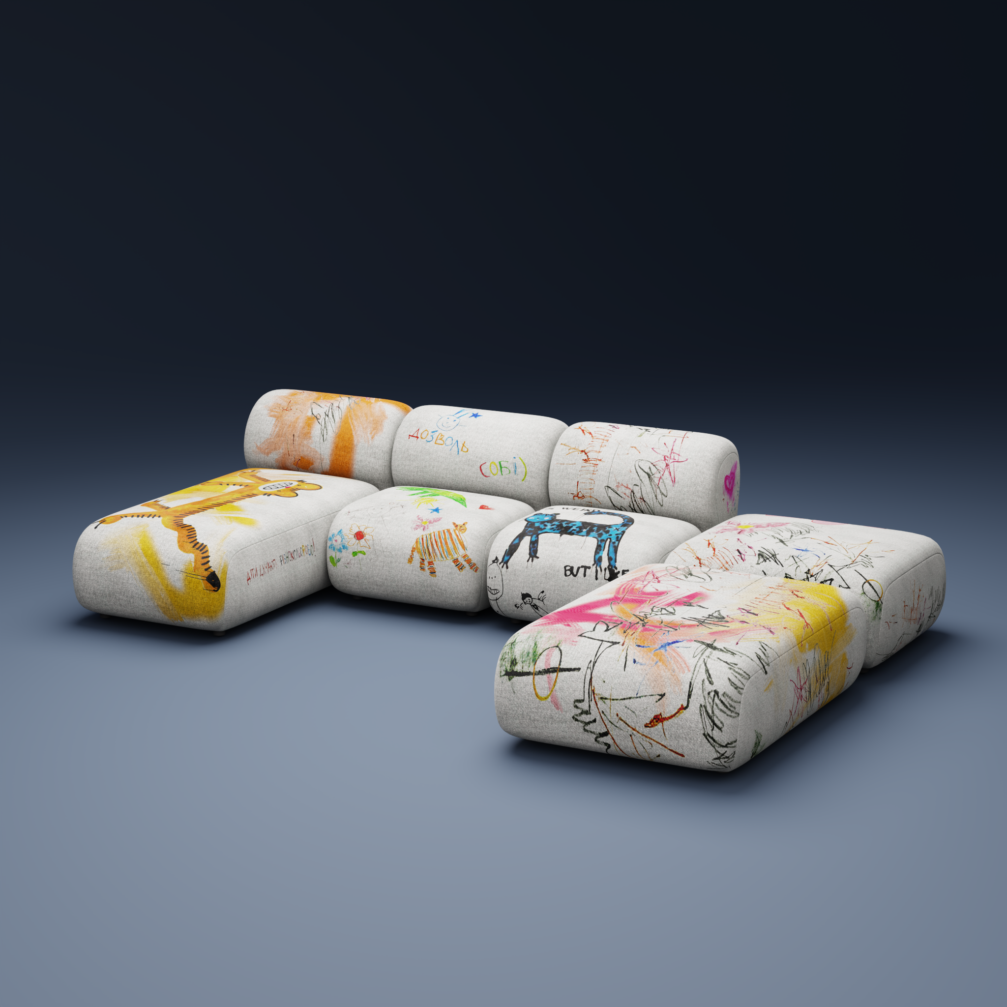 JOY Sonya Moroziuk Modular Sofa