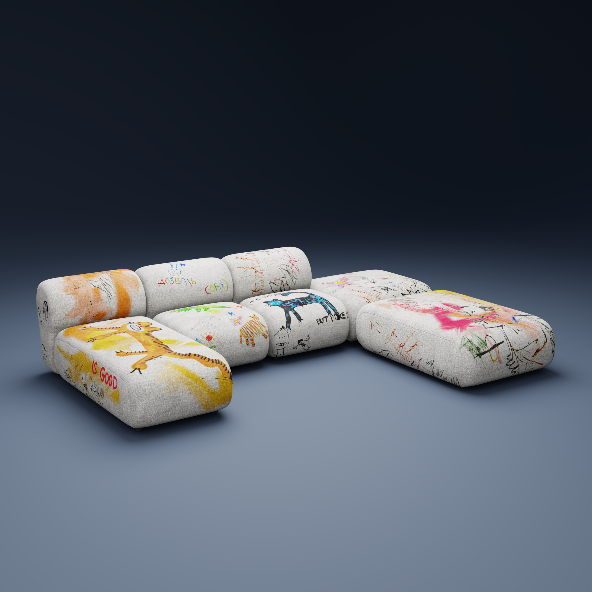 JOY Sonya Moroziuk Modular Sofa