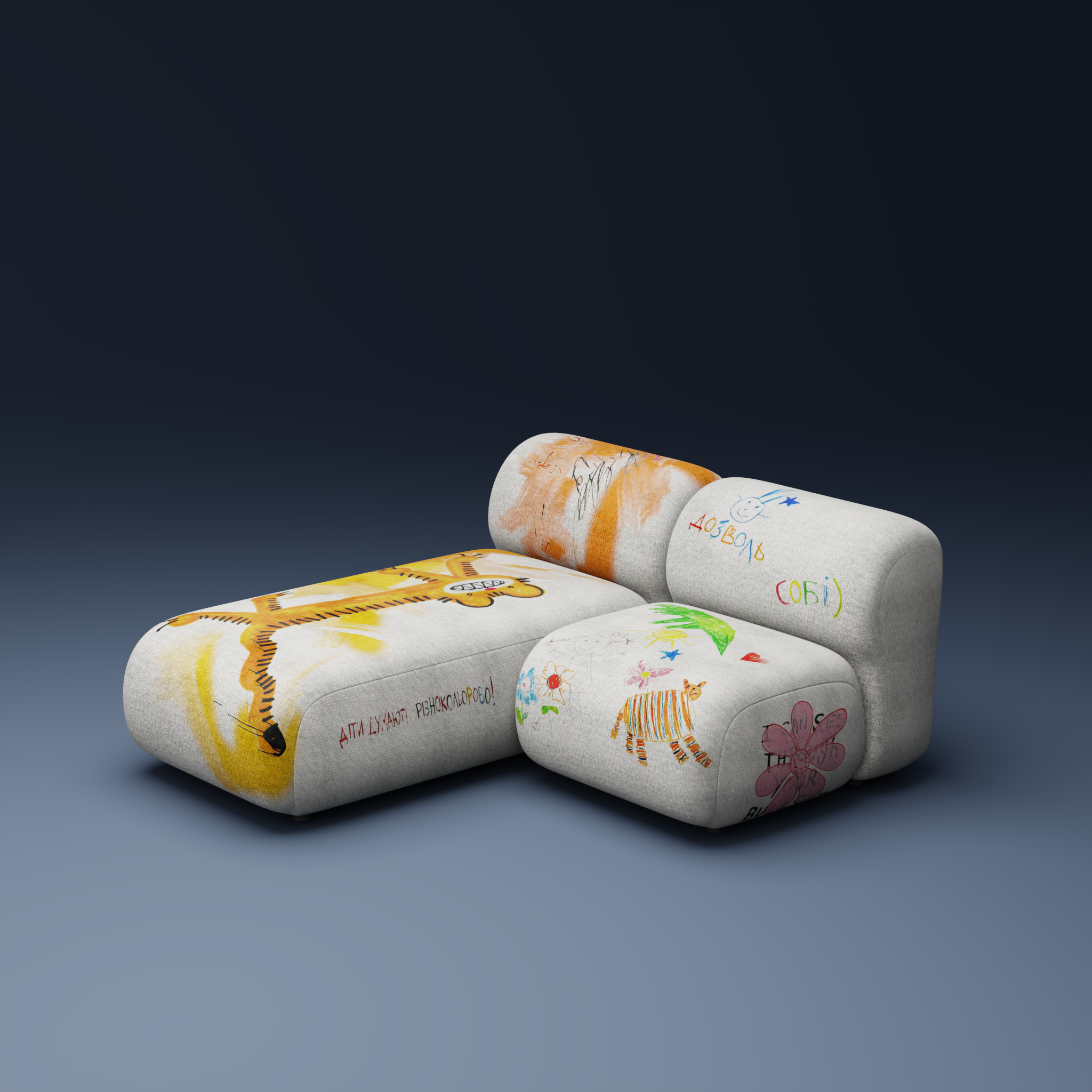 JOY Sonya Moroziuk Modular Sofa