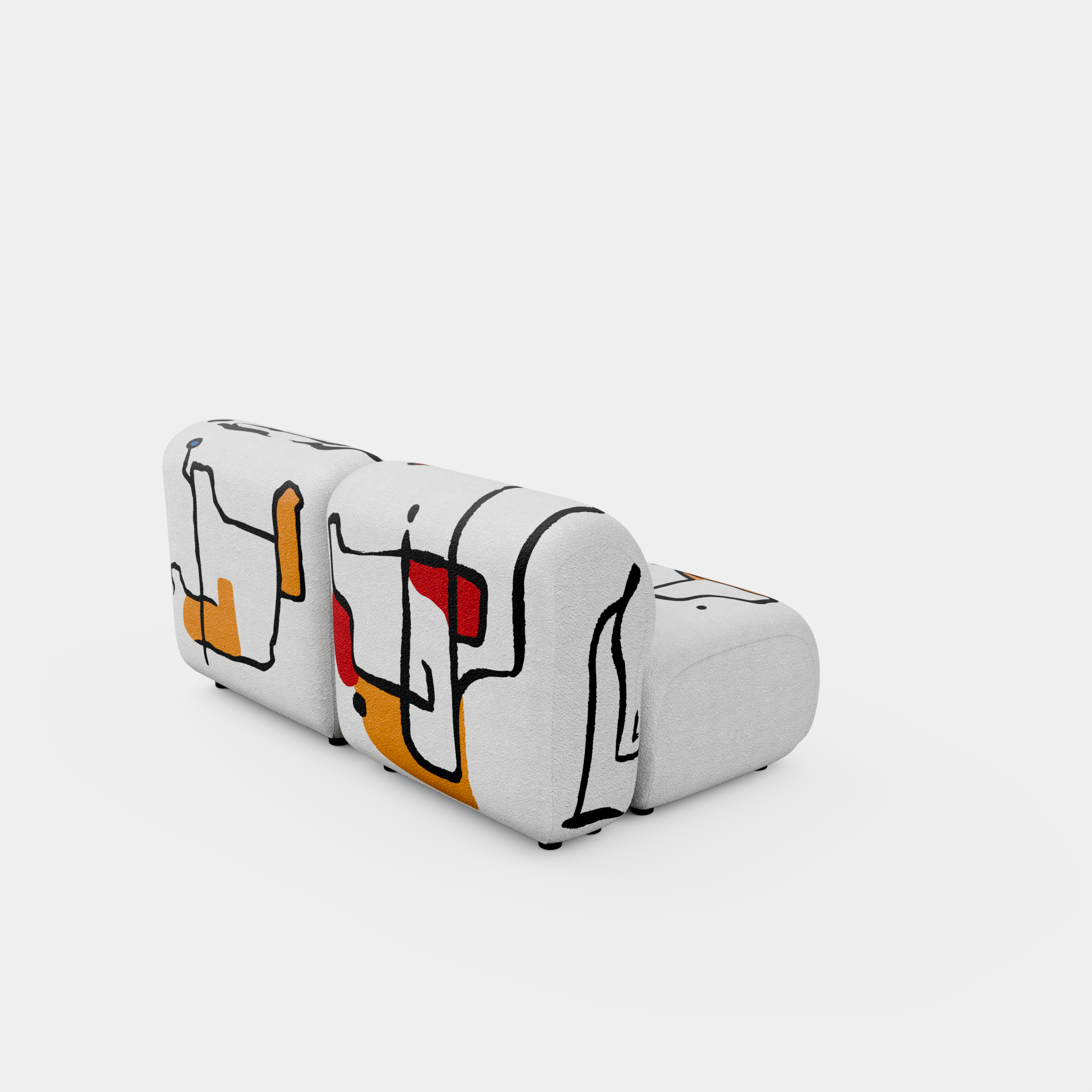 Joy modular sofa Bright atmosphere Set