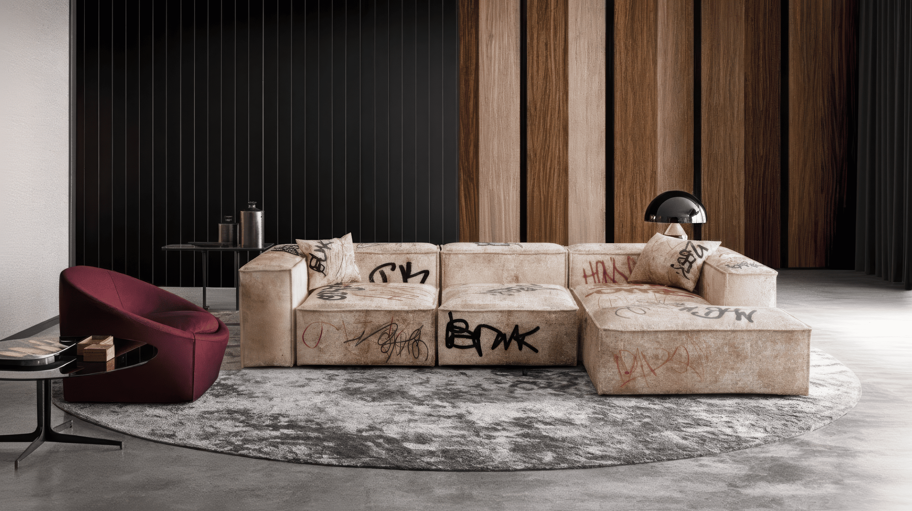 Sacrum.lite Raw Modular Sofa