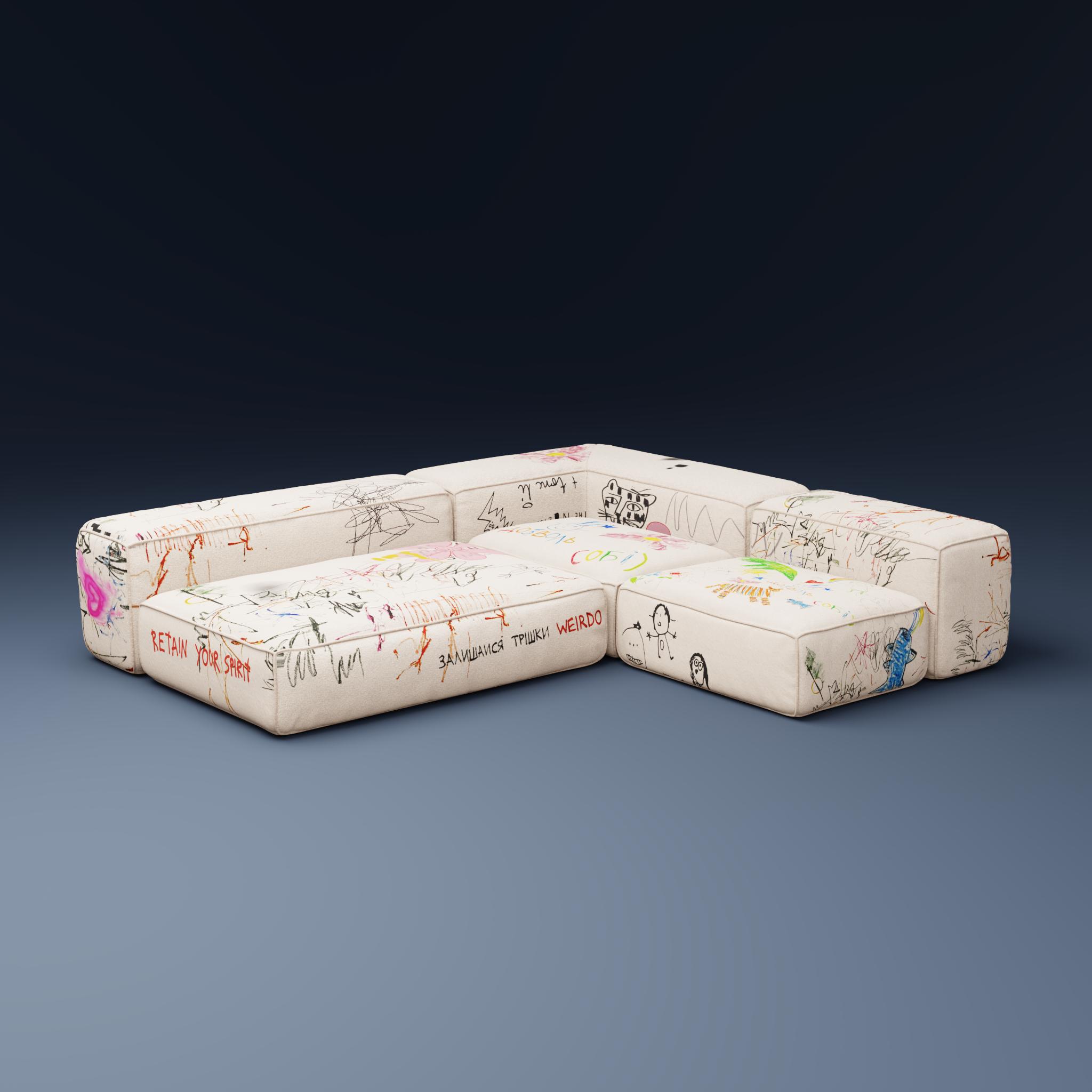 RAW Sonya Moroziuk Modular Sofa