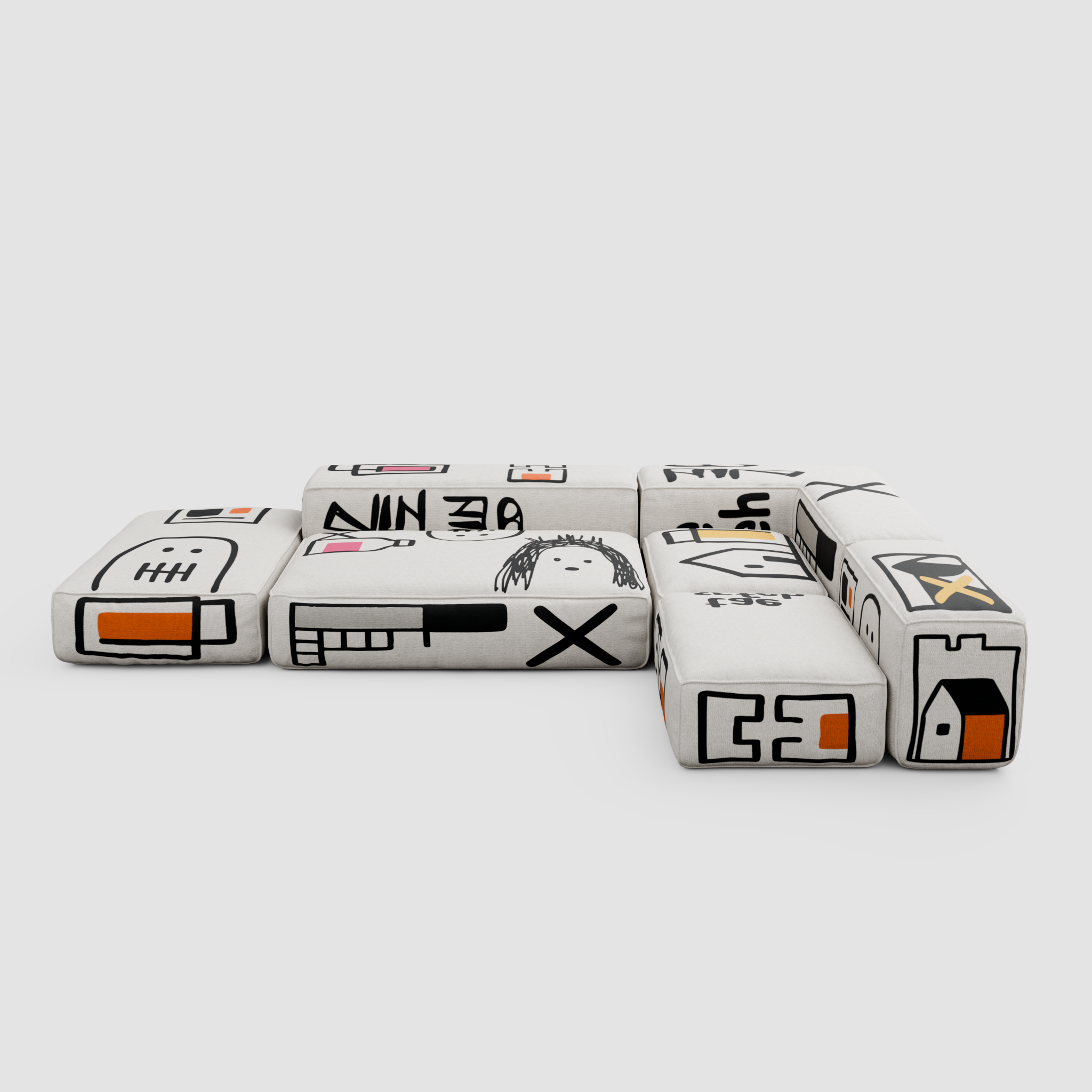 RAW NOVA Modular Sofa: Architecture of the Urban Canvas