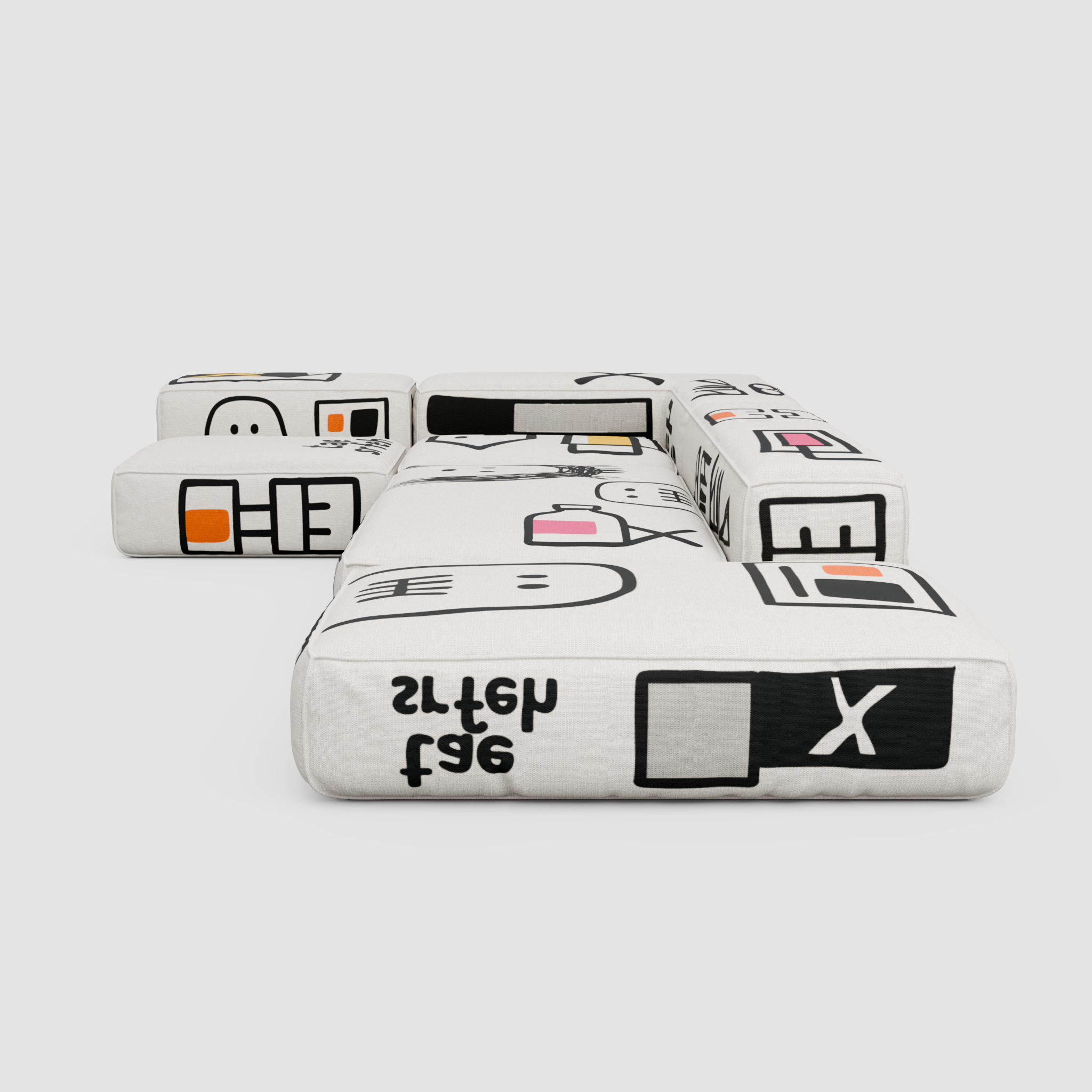 RAW NOVA Modular Sofa: Architecture of the Urban Canvas