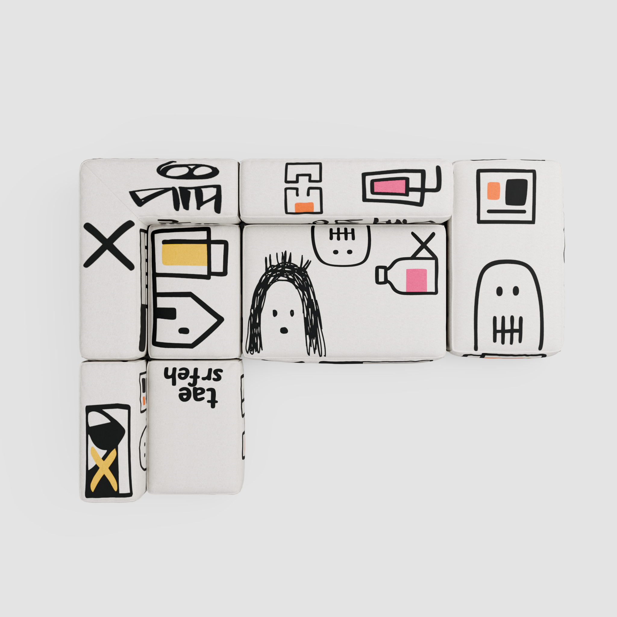 RAW NOVA Modular Sofa: Architecture of the Urban Canvas