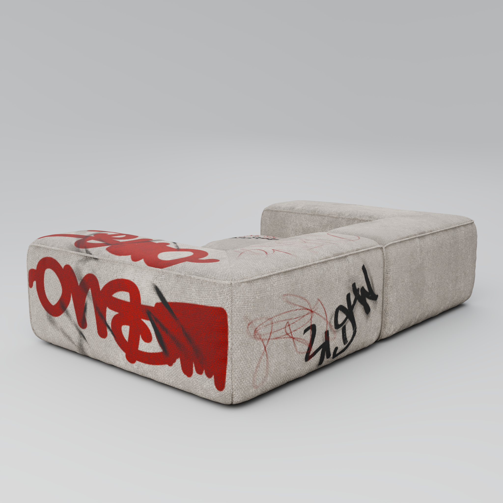 RAW Sofa (Tête-à-Tête): A Dialogue of Forms