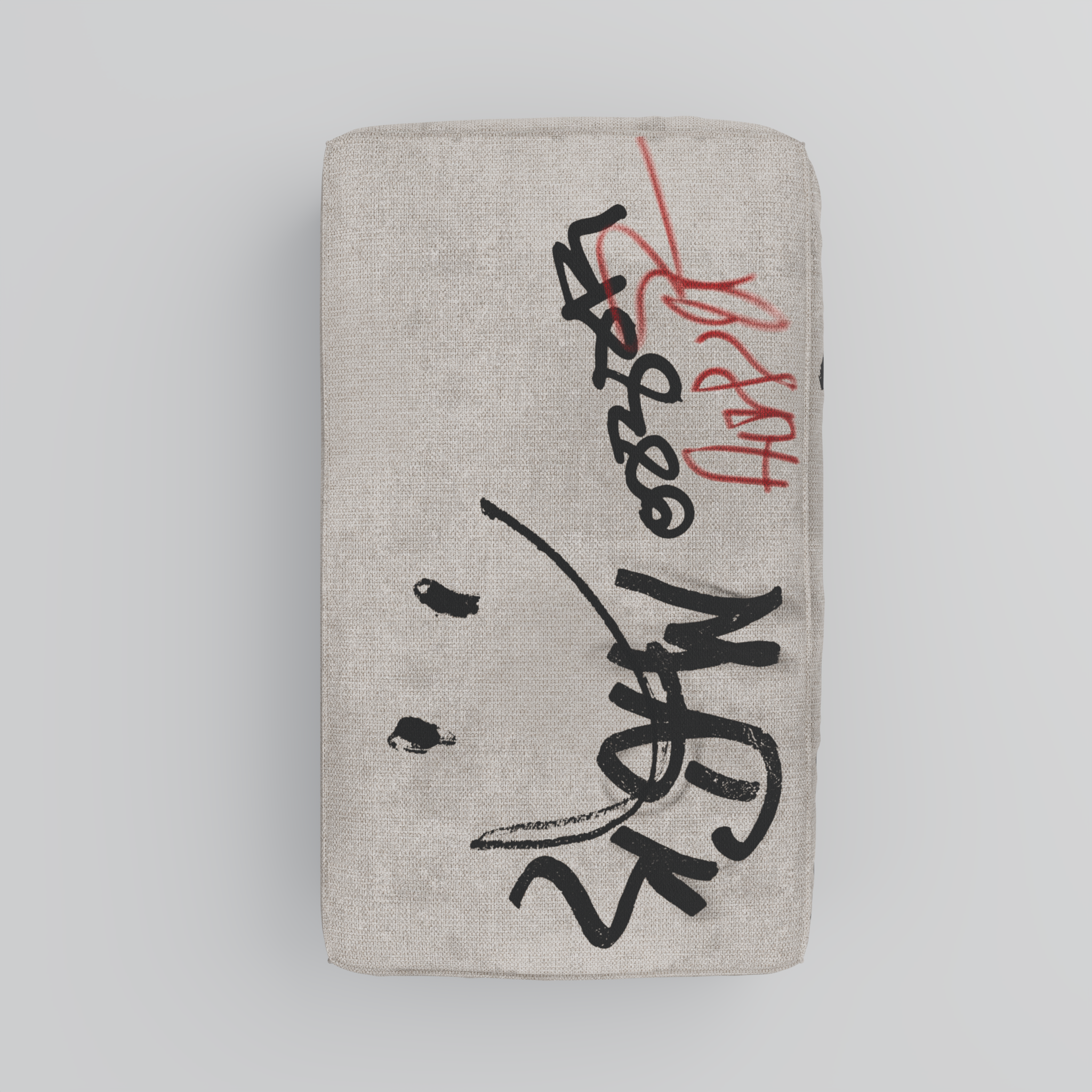 RAW Pouf: Standalone Art Object