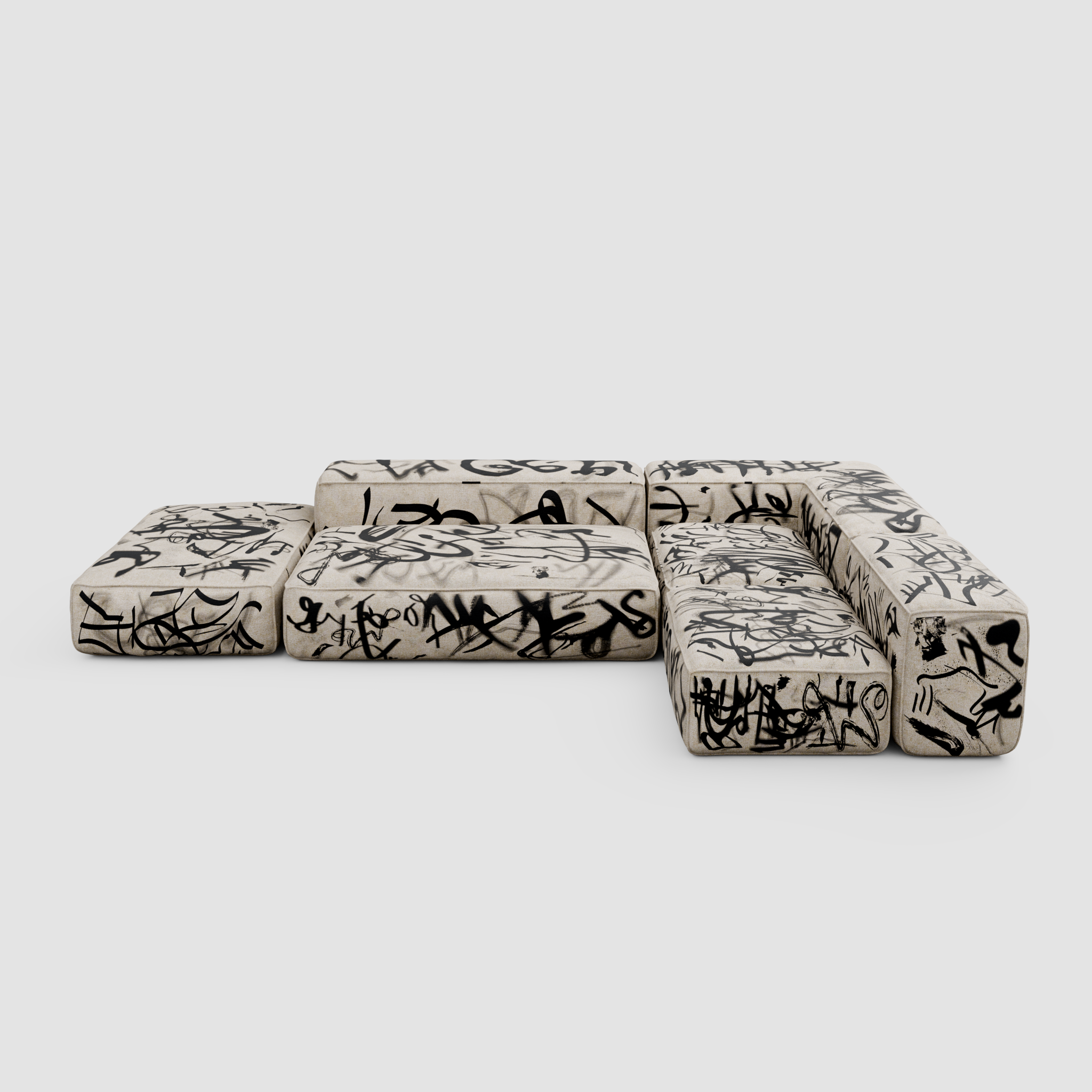 RAW TAG Modular Sofa: Architecture of the Urban Canvas