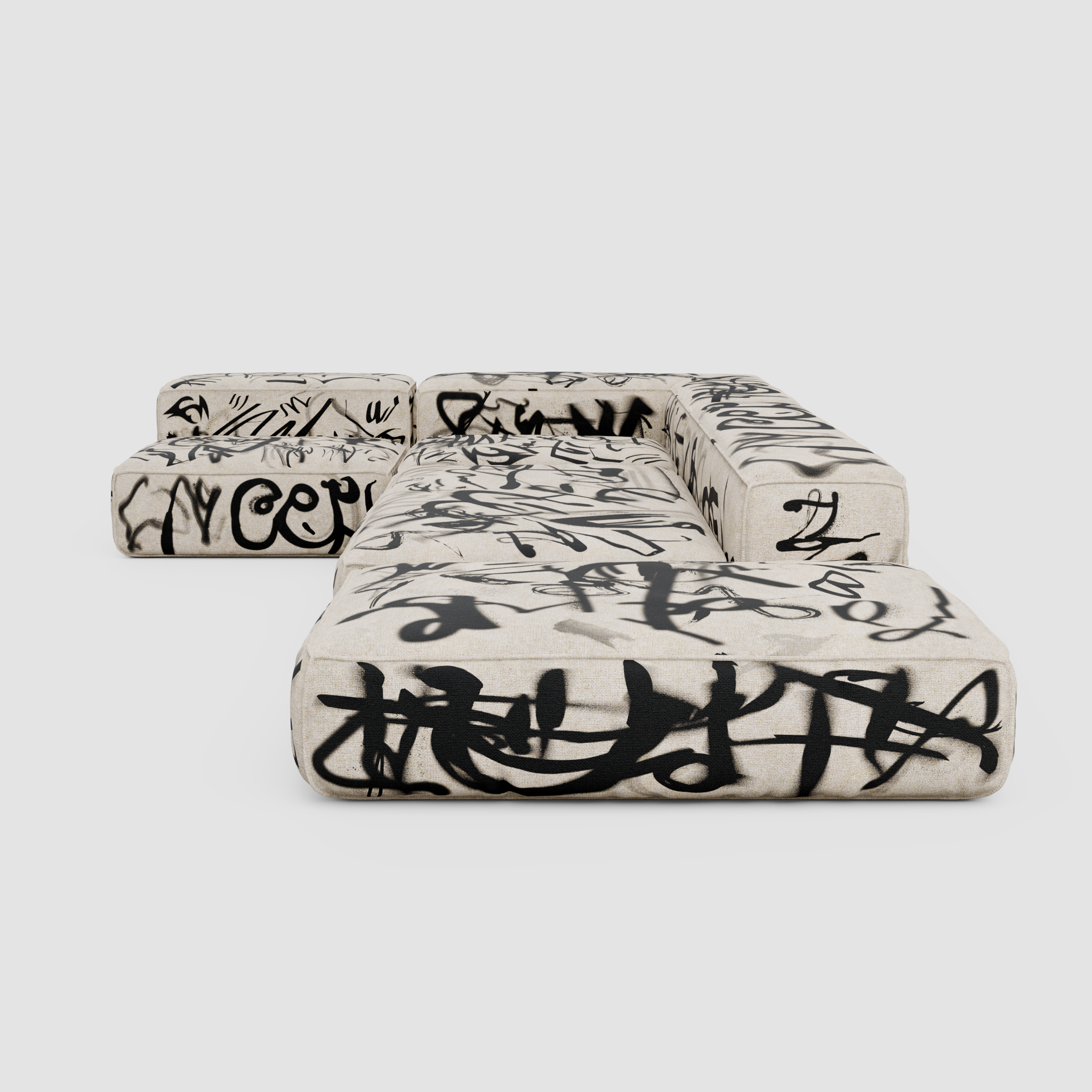 RAW TAG Modular Sofa: Architecture of the Urban Canvas