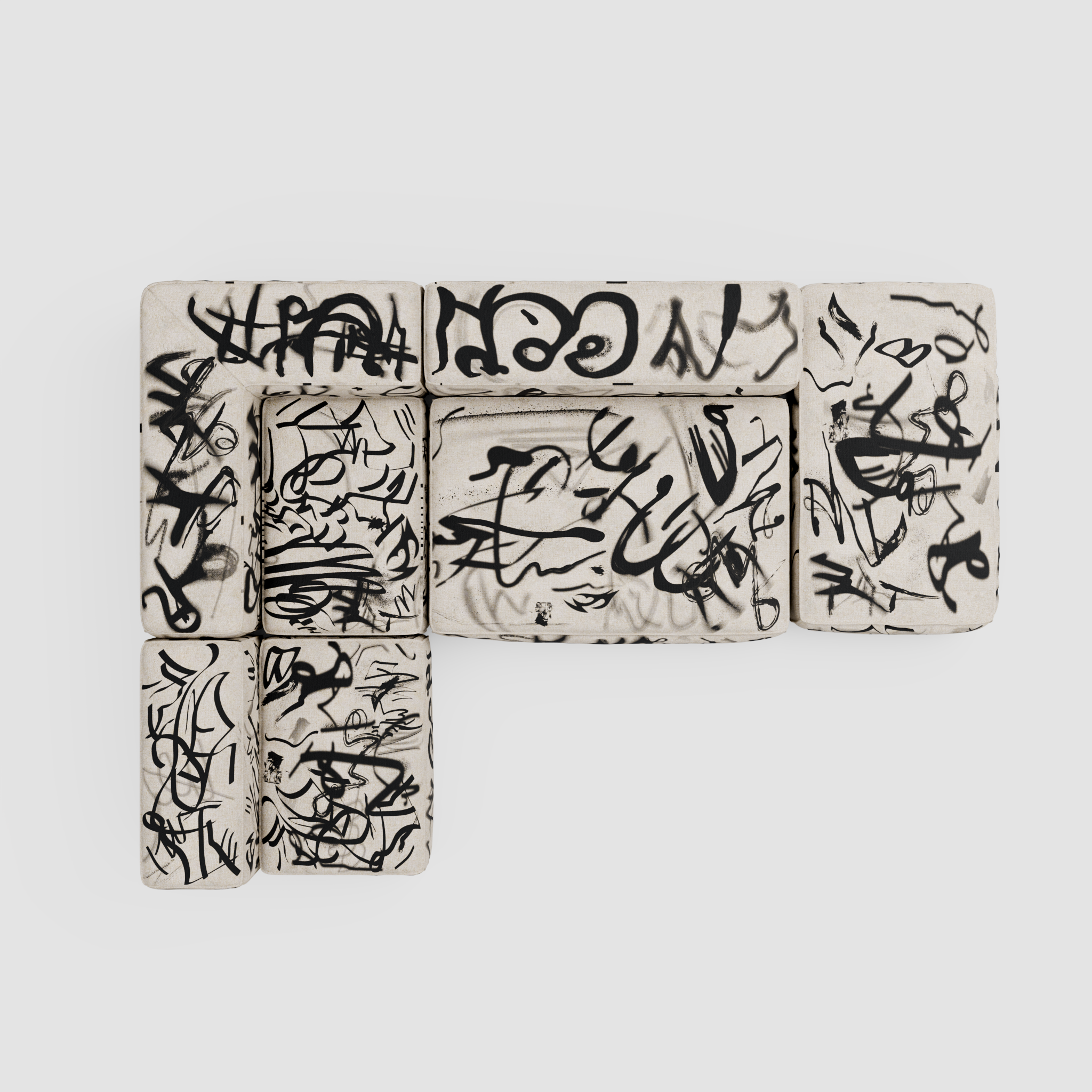 RAW TAG Modular Sofa: Architecture of the Urban Canvas