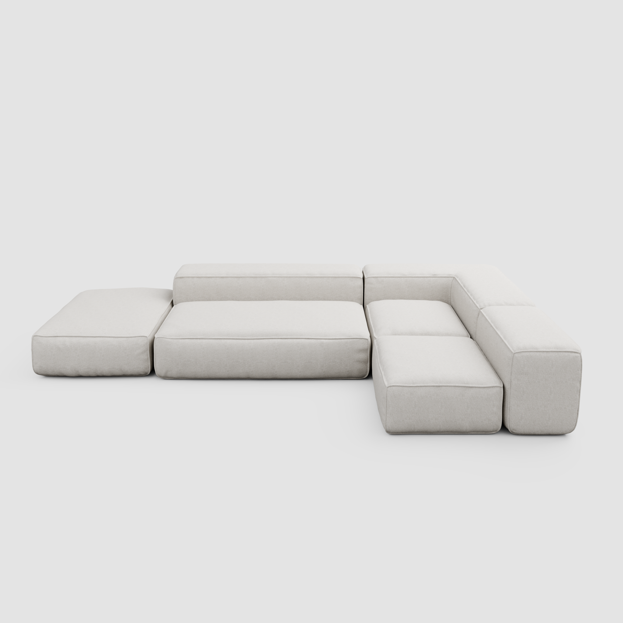 RAW VANDAL Modular Sofa: Architecture of the Urban Canvas