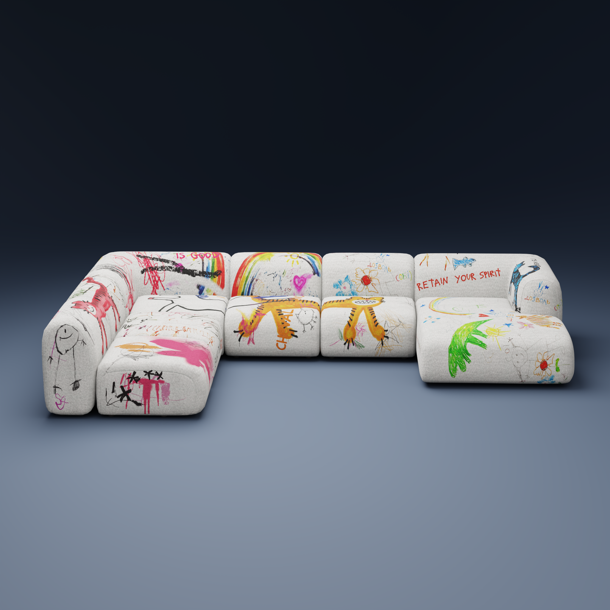 SKETCH Sonya Moroziuk Modular Sofa