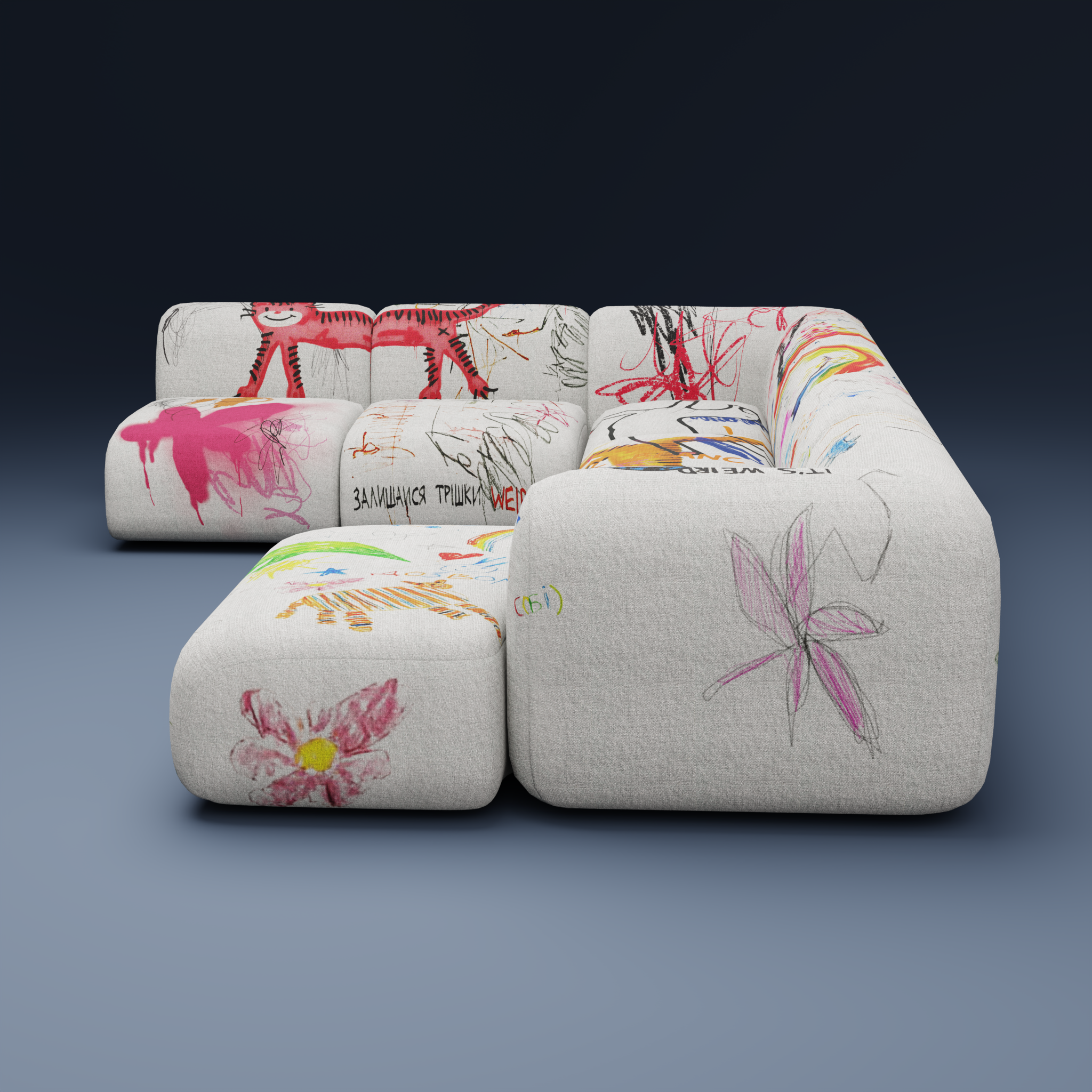 SKETCH Sonya Moroziuk Modular Sofa