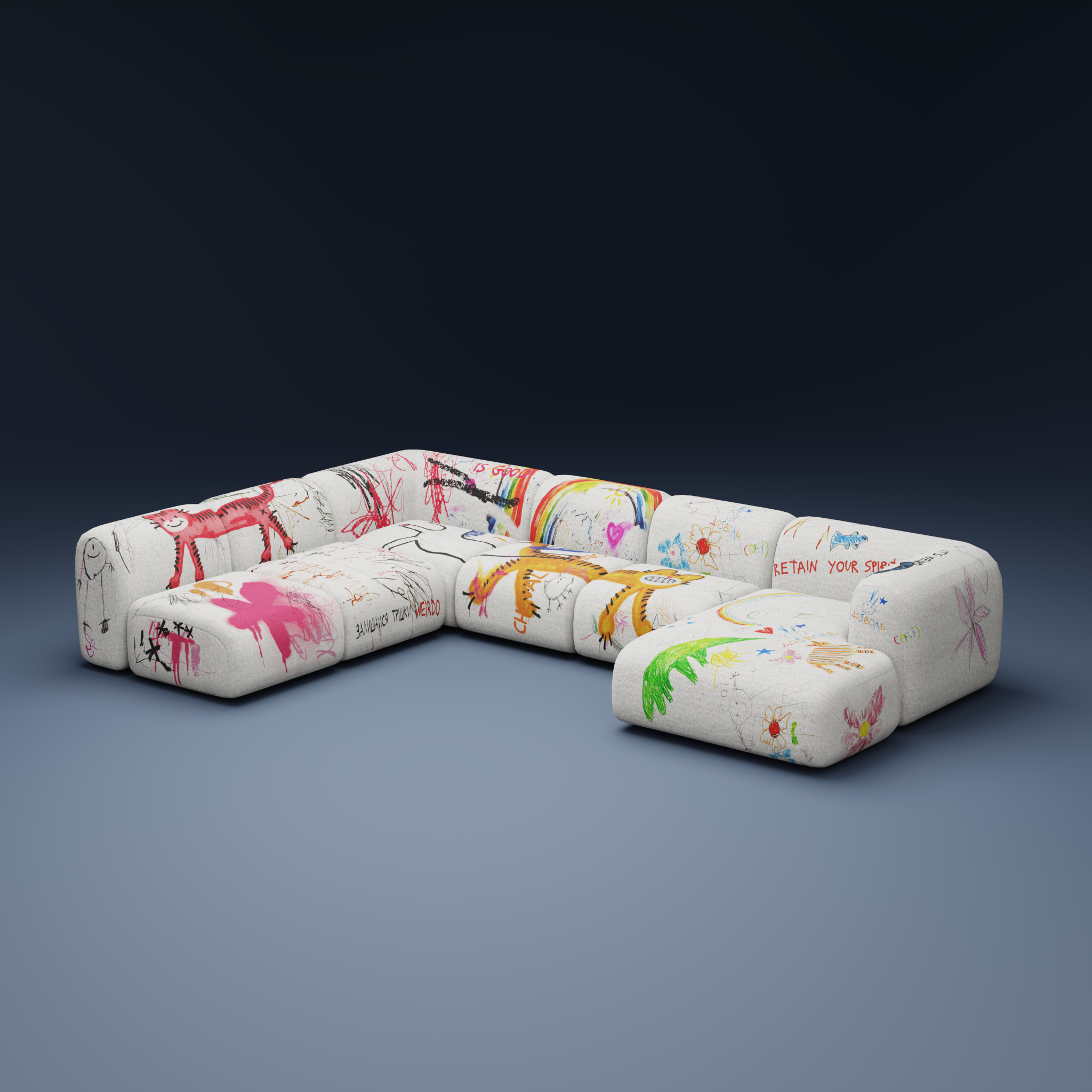 SKETCH Sonya Moroziuk Modular Sofa