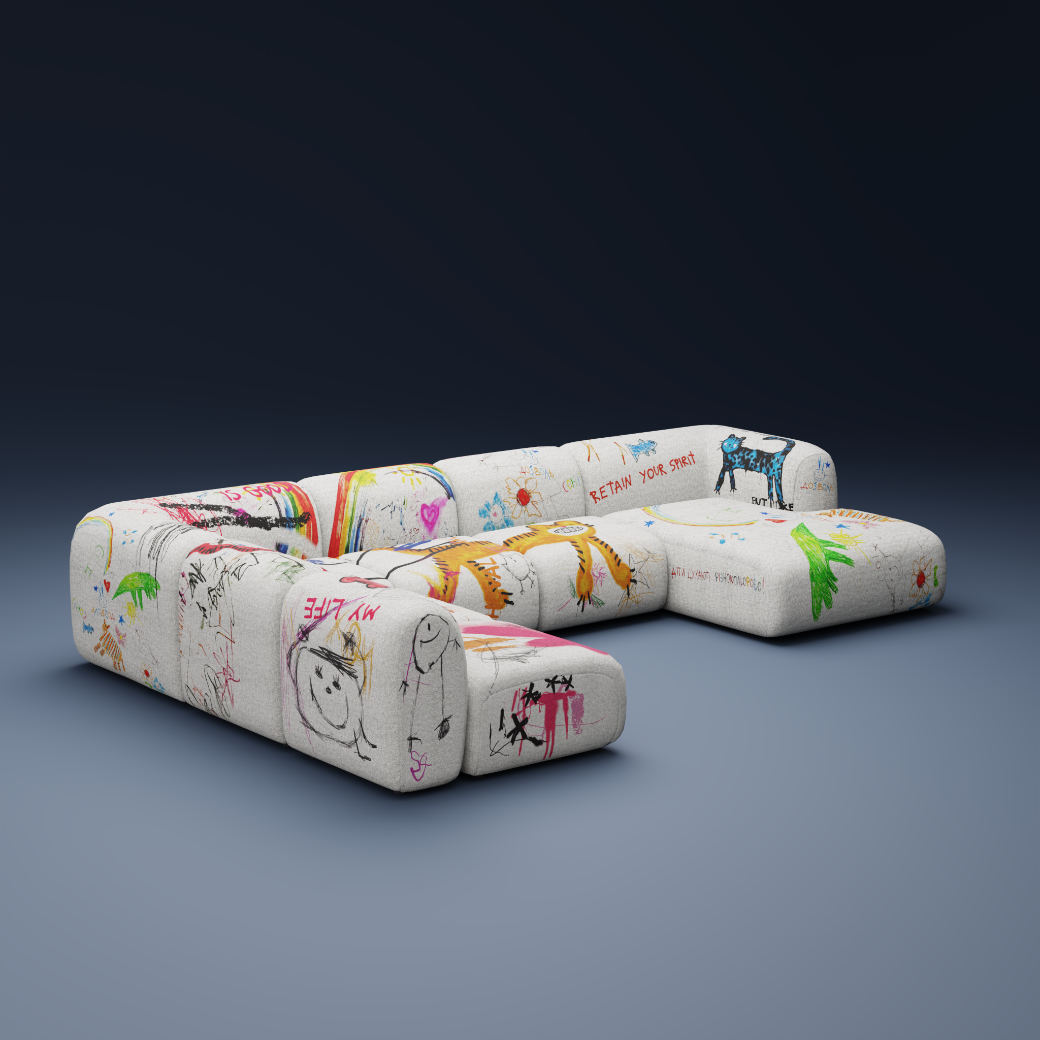 SKETCH Sonya Moroziuk Modular Sofa