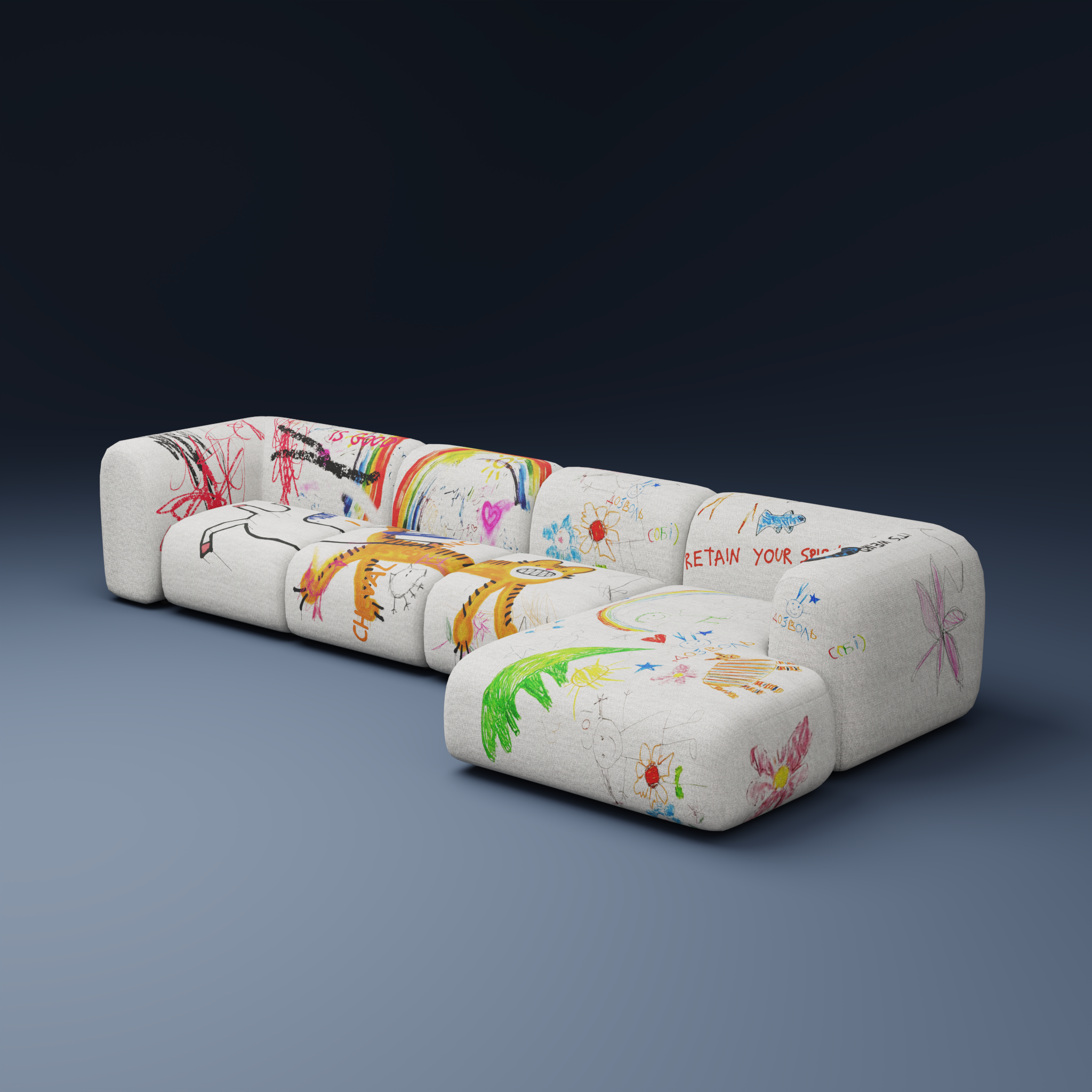 SKETCH Sonya Moroziuk Modular Sofa