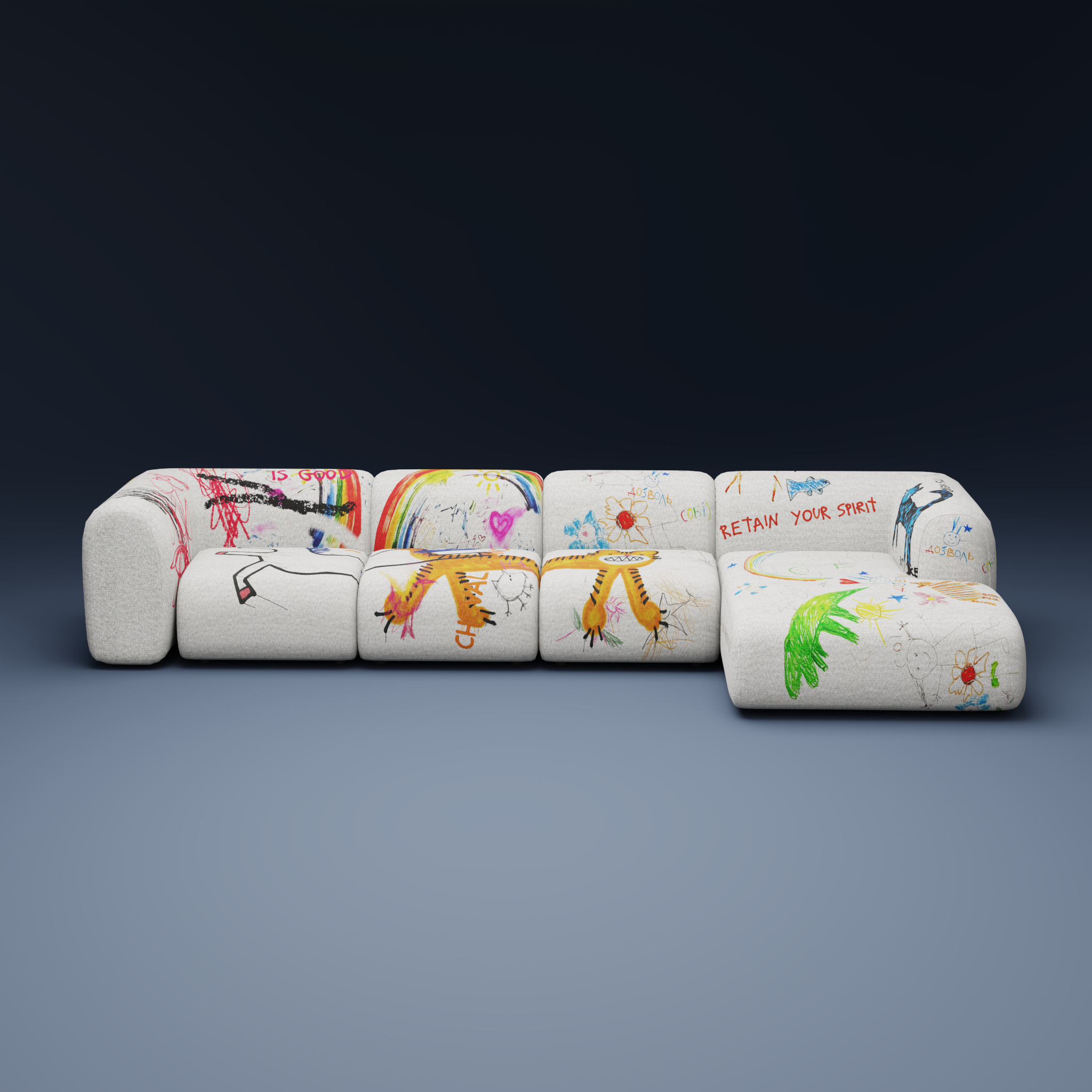 SKETCH Sonya Moroziuk Modular Sofa