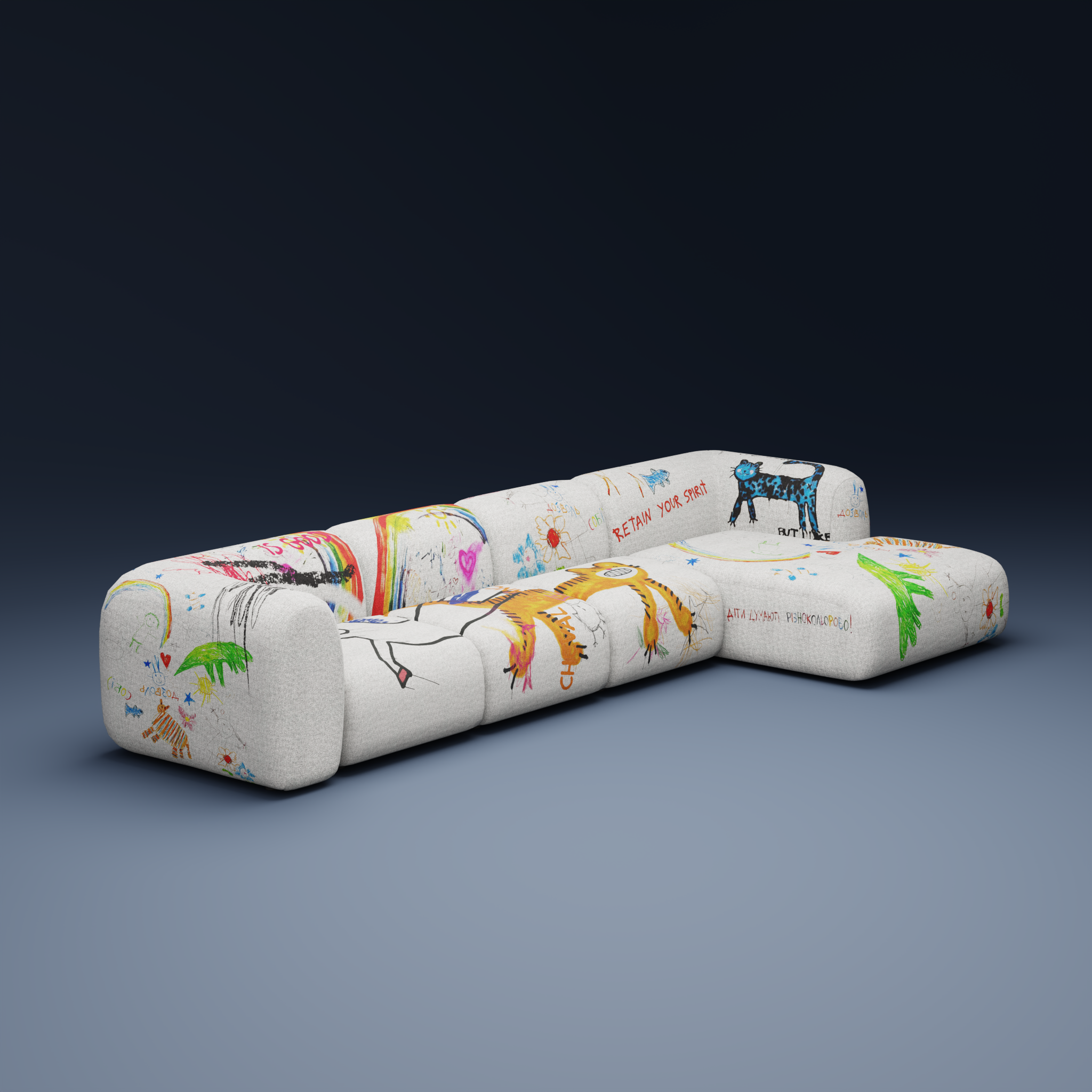 SKETCH Sonya Moroziuk Modular Sofa
