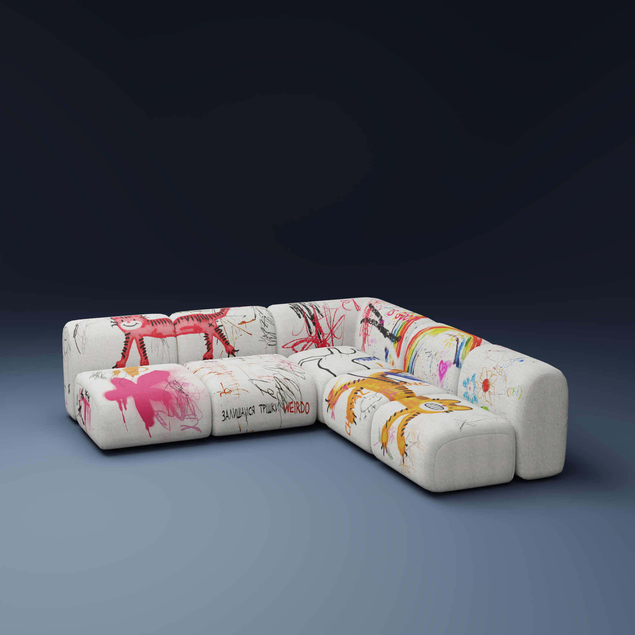 SKETCH Sonya Moroziuk Modular Sofa