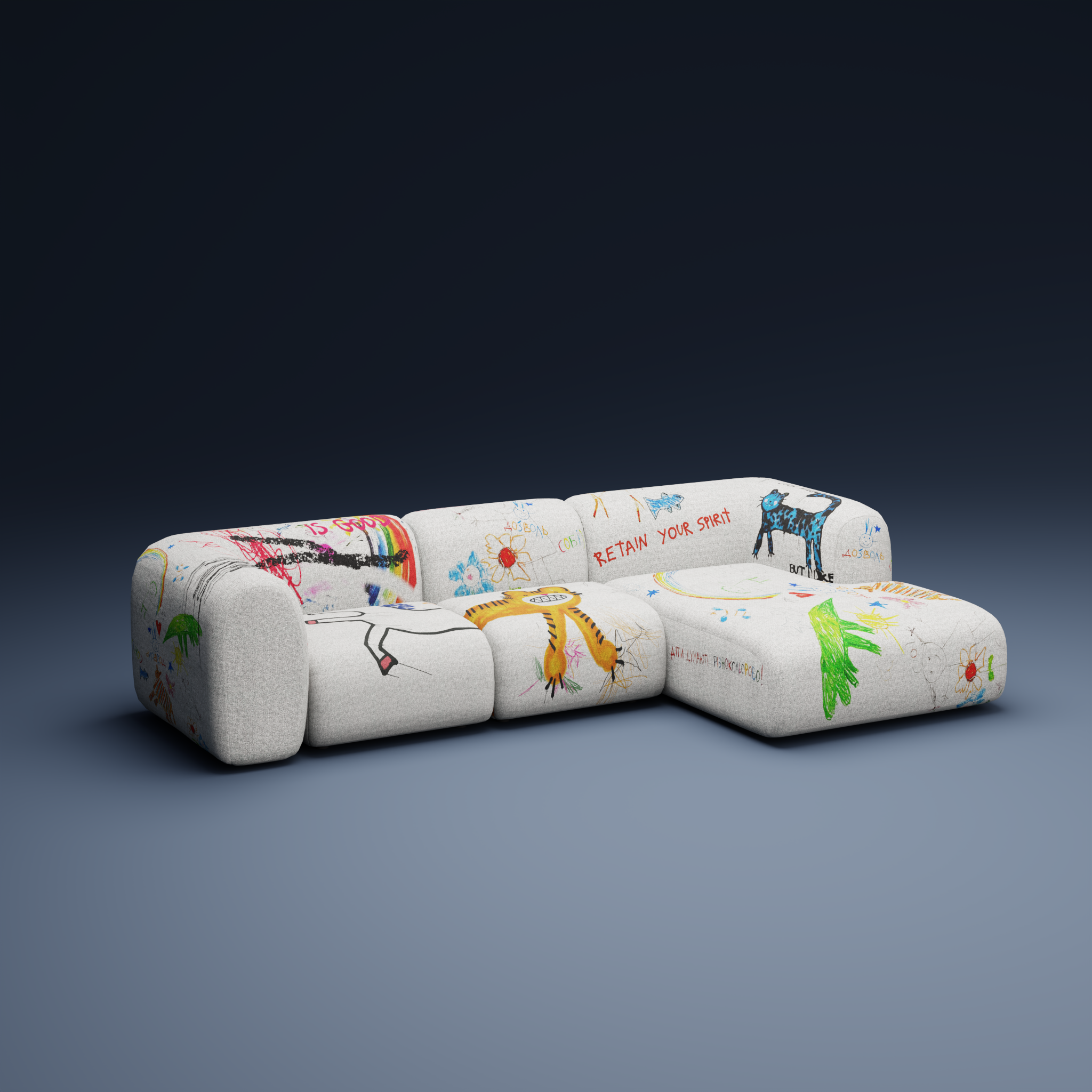SKETCH Sonya Moroziuk Modular Sofa