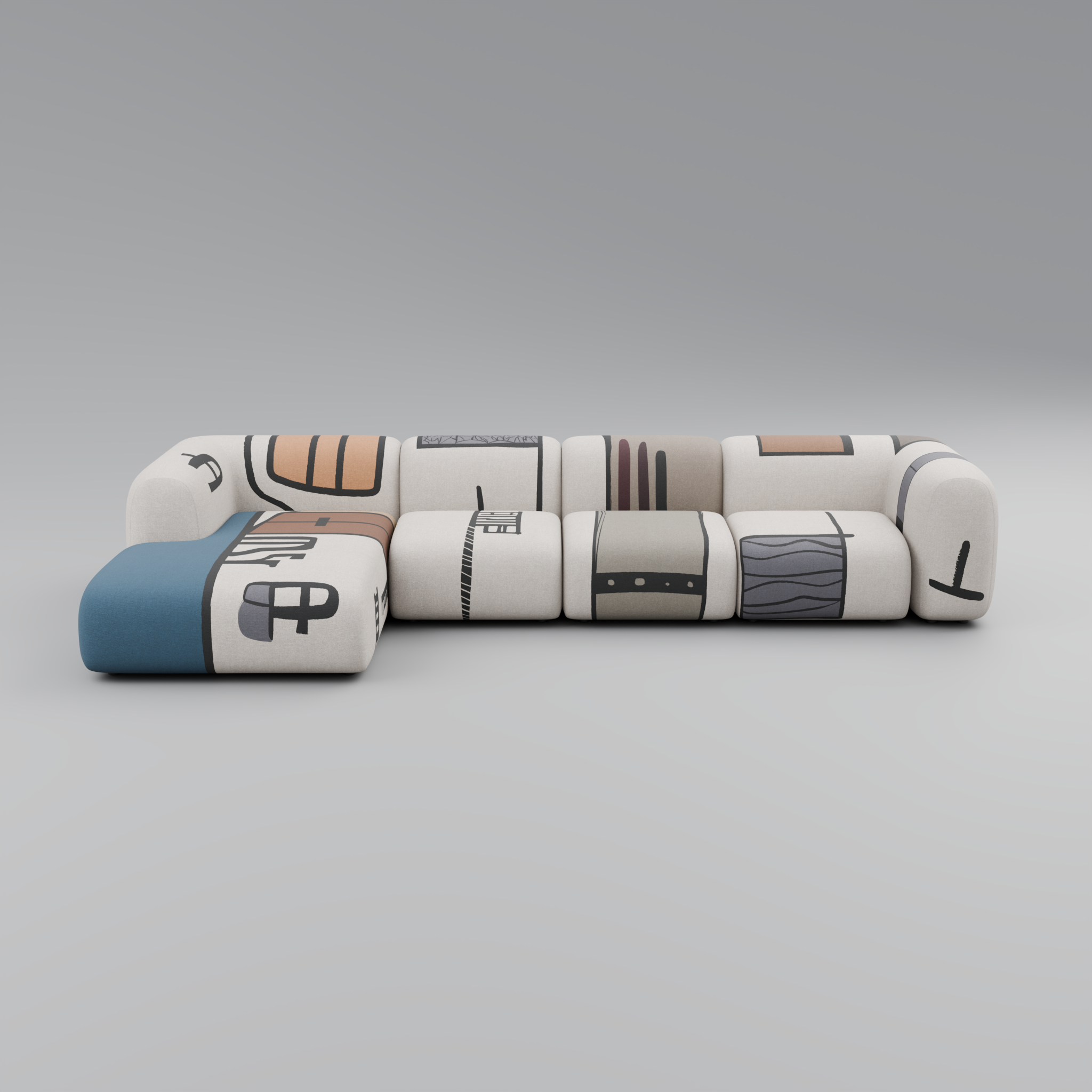SKETCH Modular Sofa (Serpentine): The Creative Trajectory