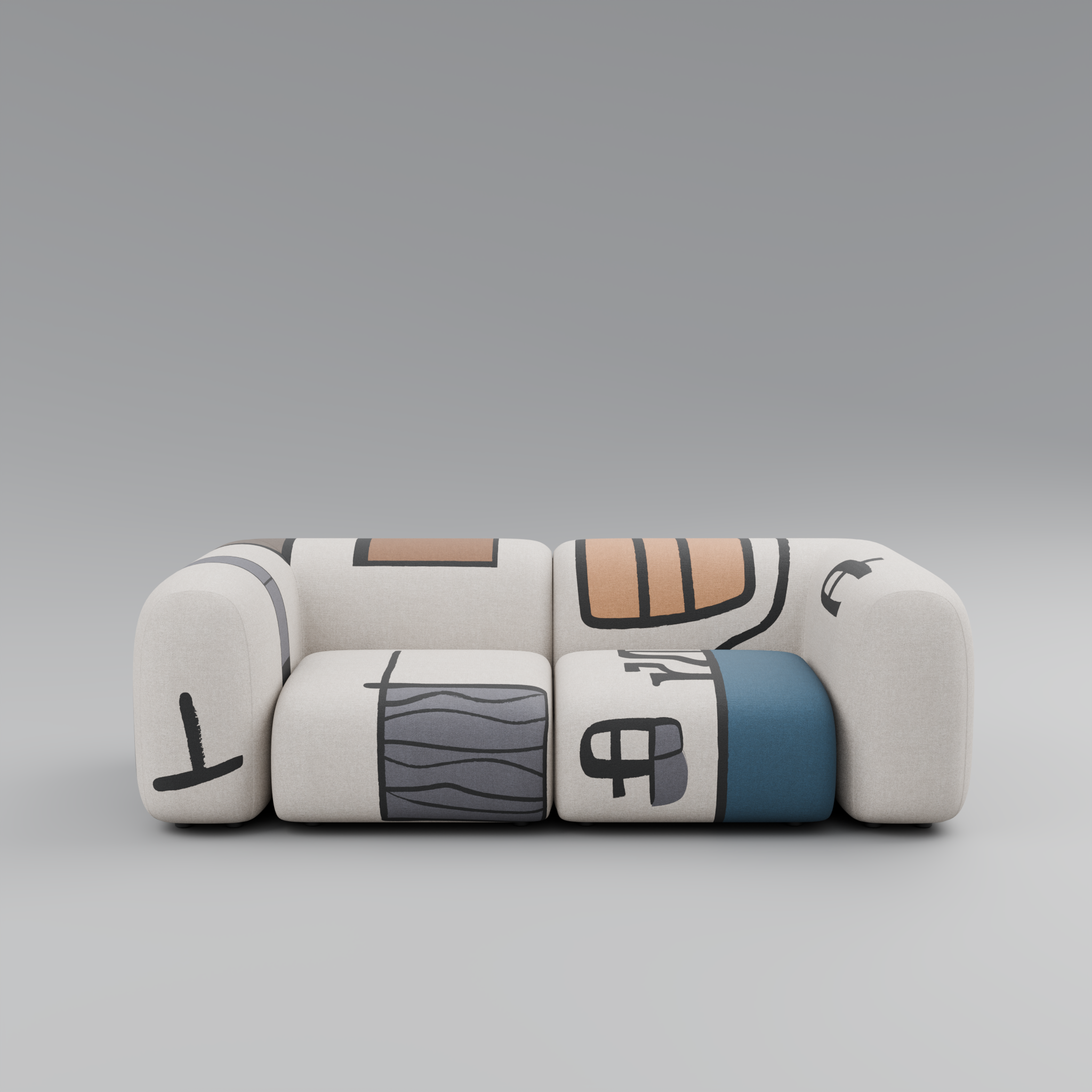 SKETCH Sofa (Cocoon): The Cozy Art Object