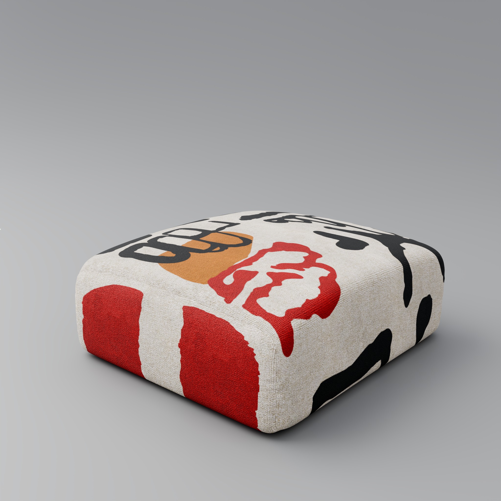 TAG CODE Pouf