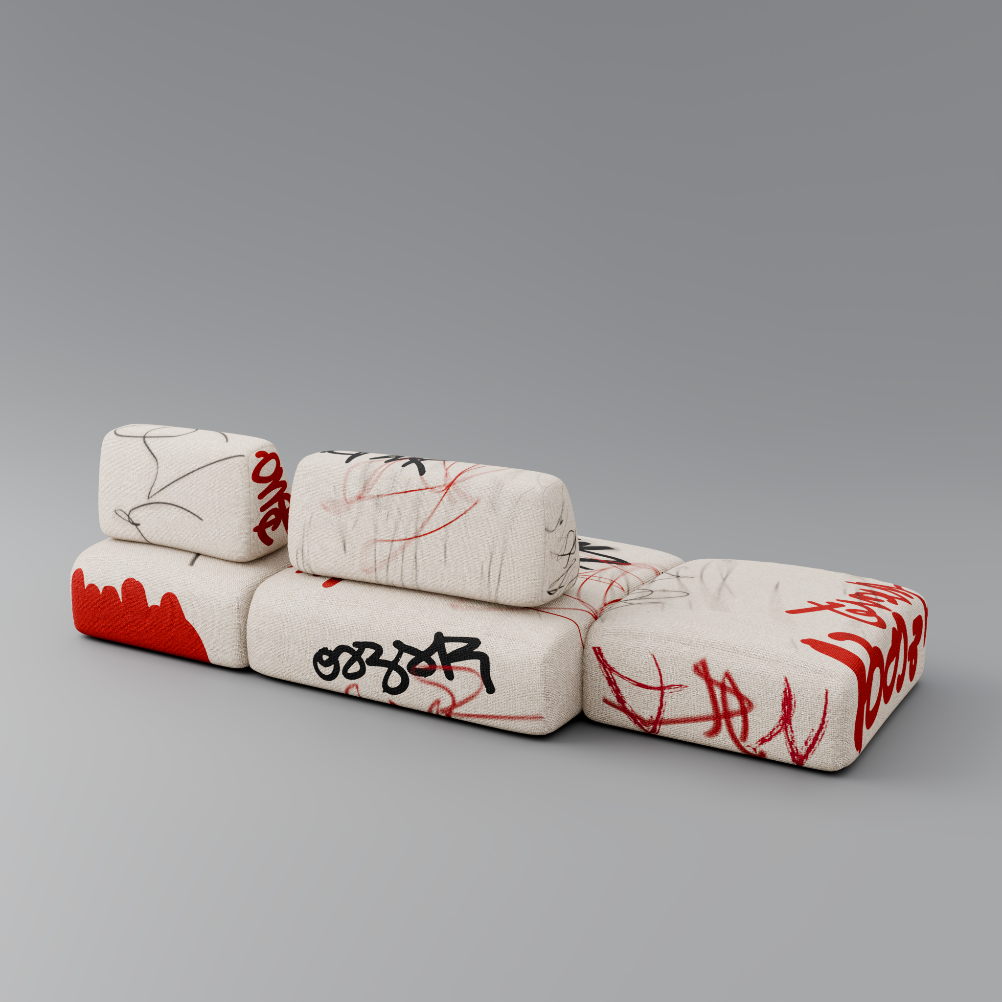 TAG RAW Modular Sofa (Island)