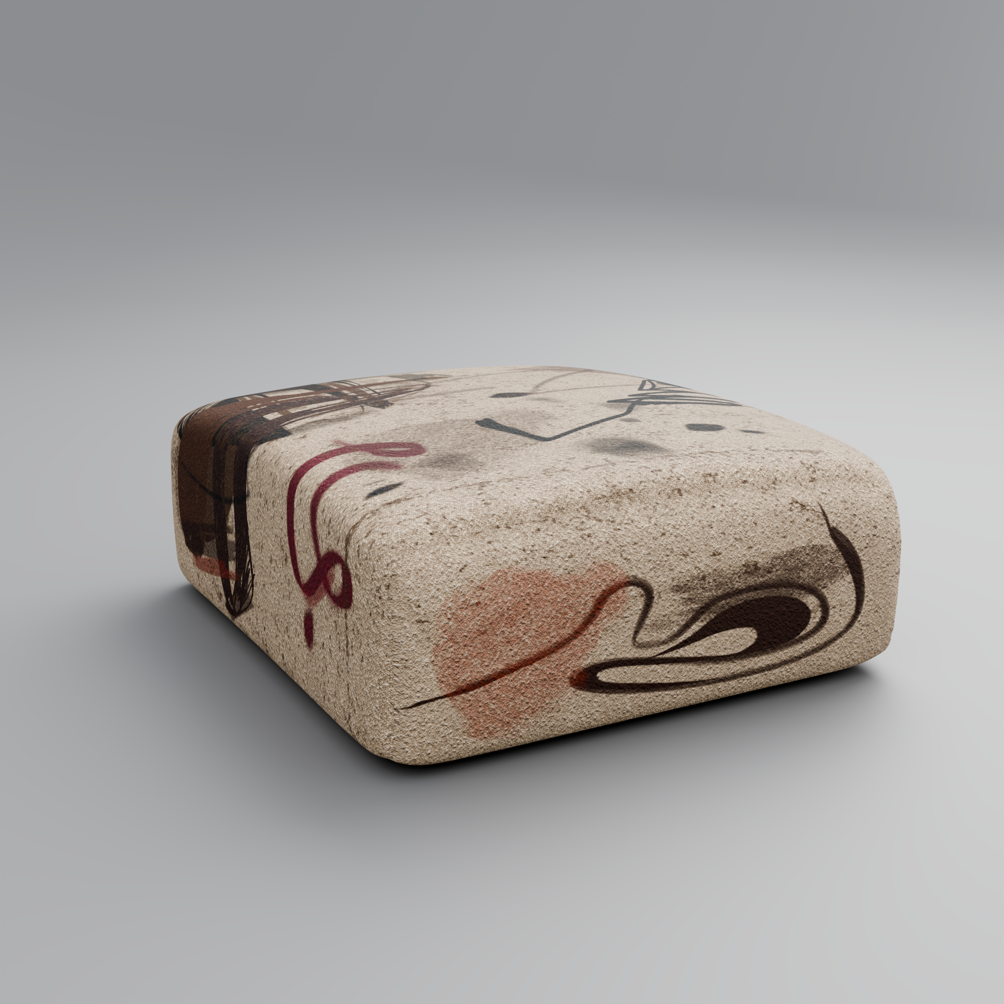 TAG TRACE Pouf