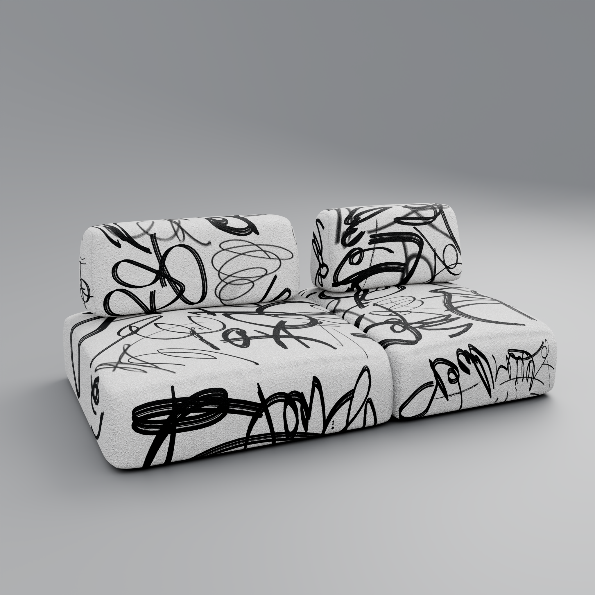 TAG VANDAL Modular Sofa "Duo Lounge"