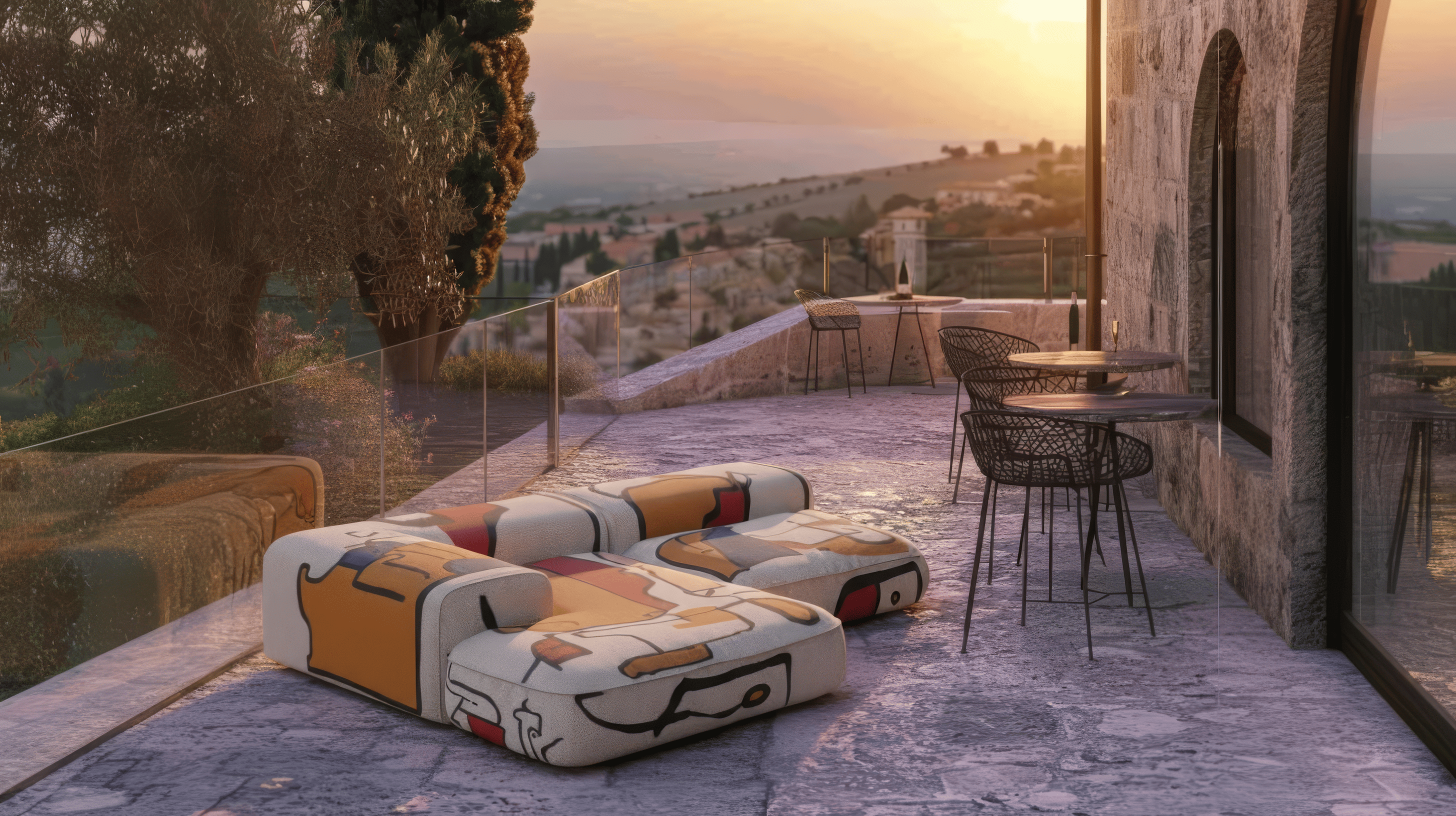 TRACE JOY Modular Sofa: An Artifact of Modern Joy