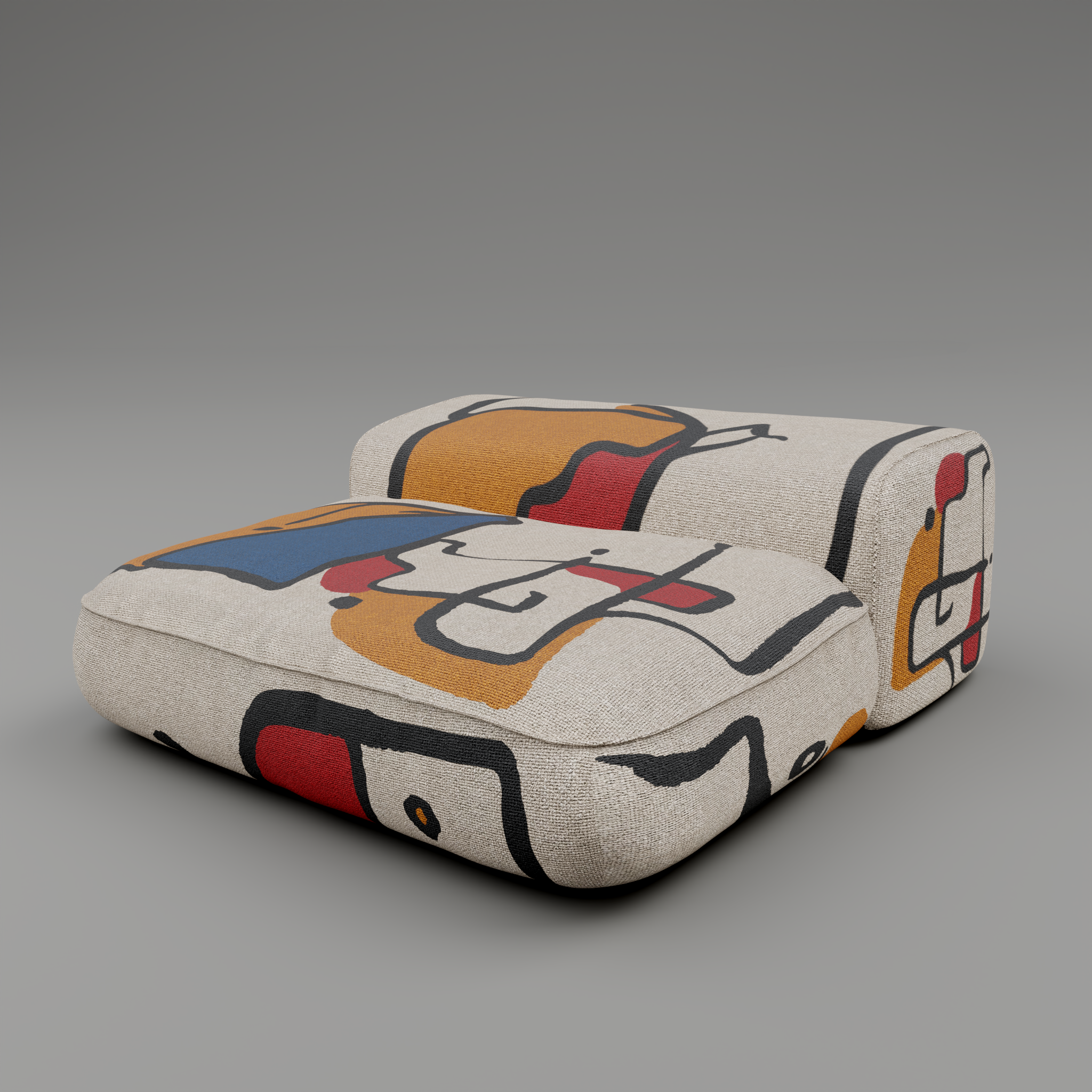 TRACE JOY - Modular Sofa "Seater Module"