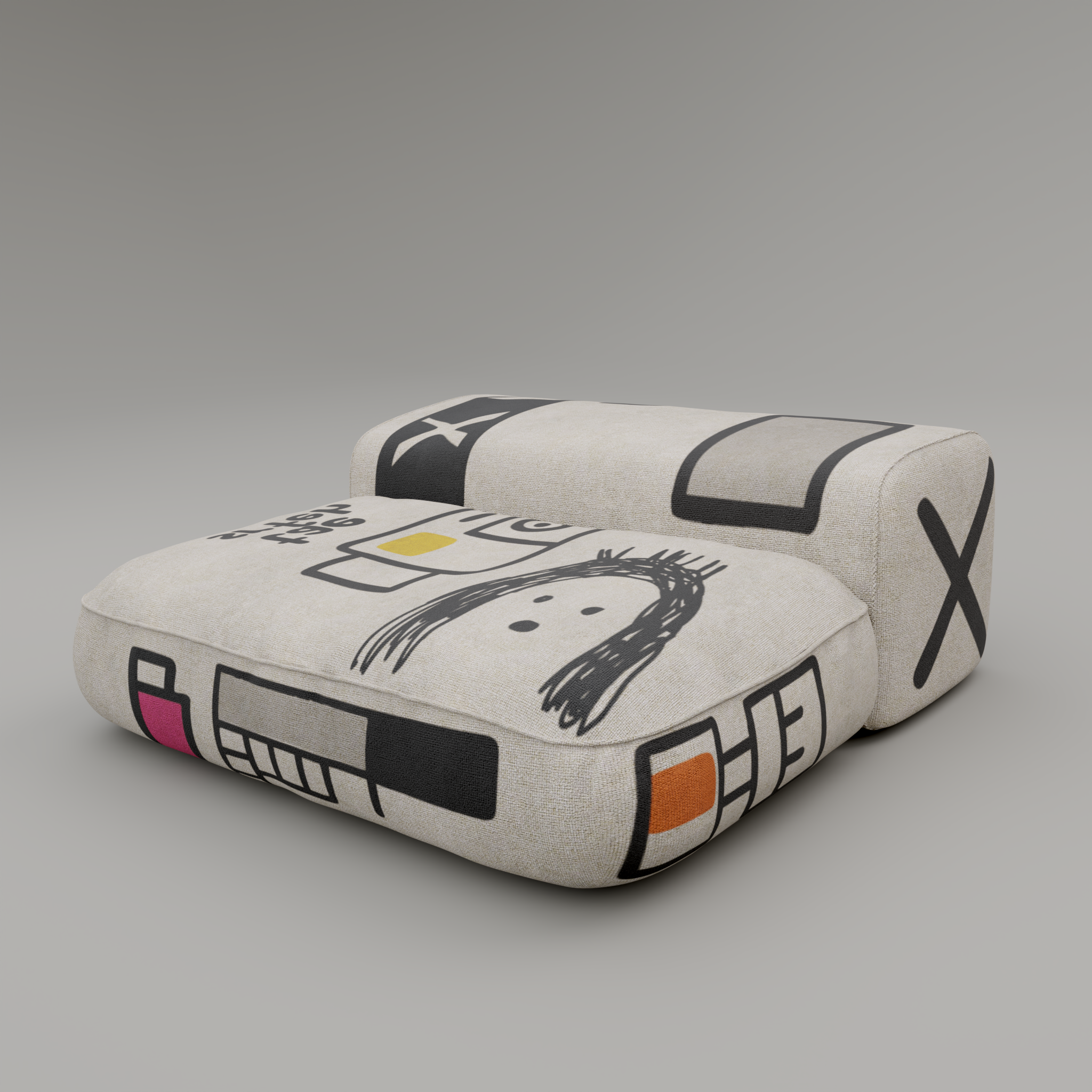 TRACE NOVA- Modular Sofa "Seater Module"