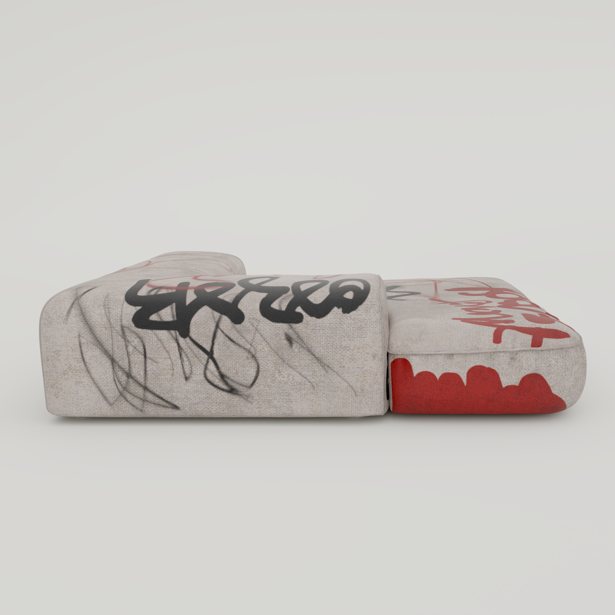 TRACE  RAW - Modular Sofa "Corner Module"