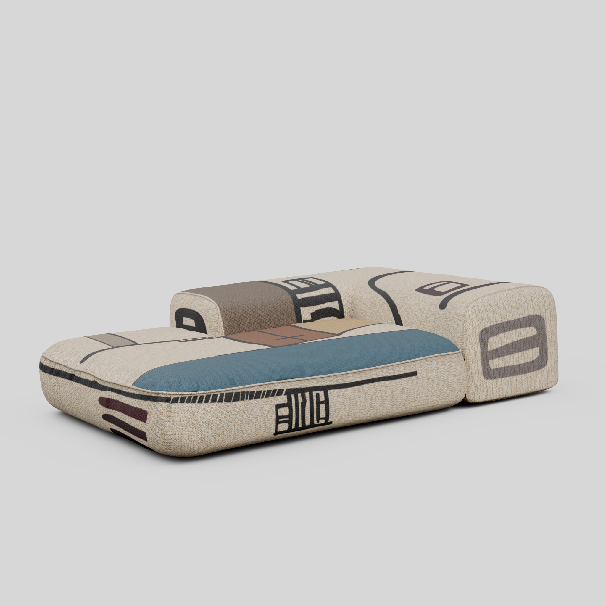 TRACE SKETCH - Modular Sofa "Corner Module"