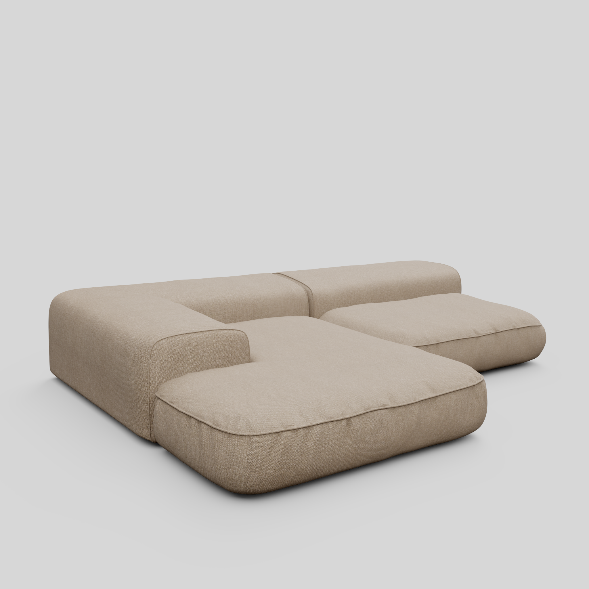 TRACE SKETCH Modular Sofa: Unfiltered Street Energy