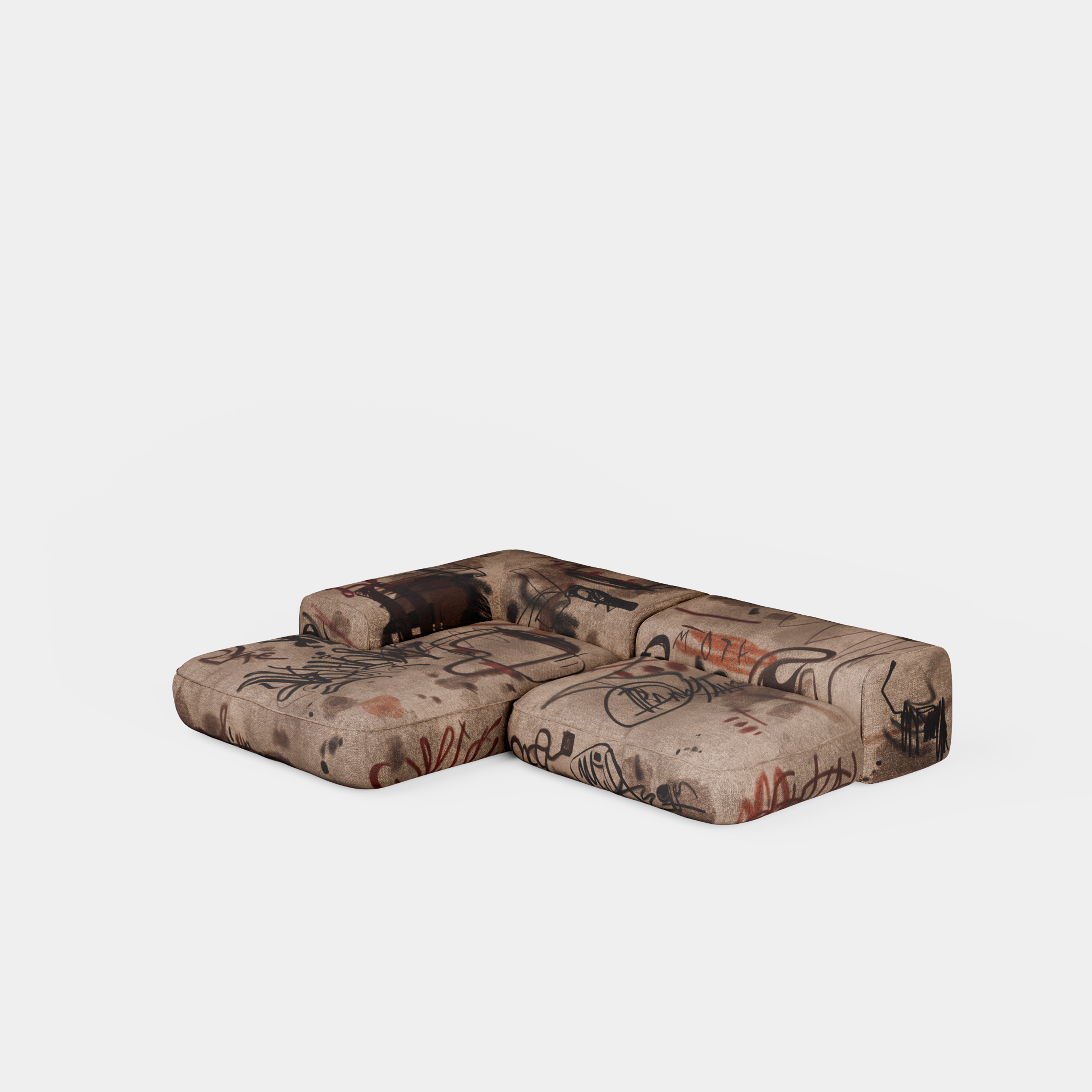 CLASSIC Modular Sofa: Unfiltered Street Energy
