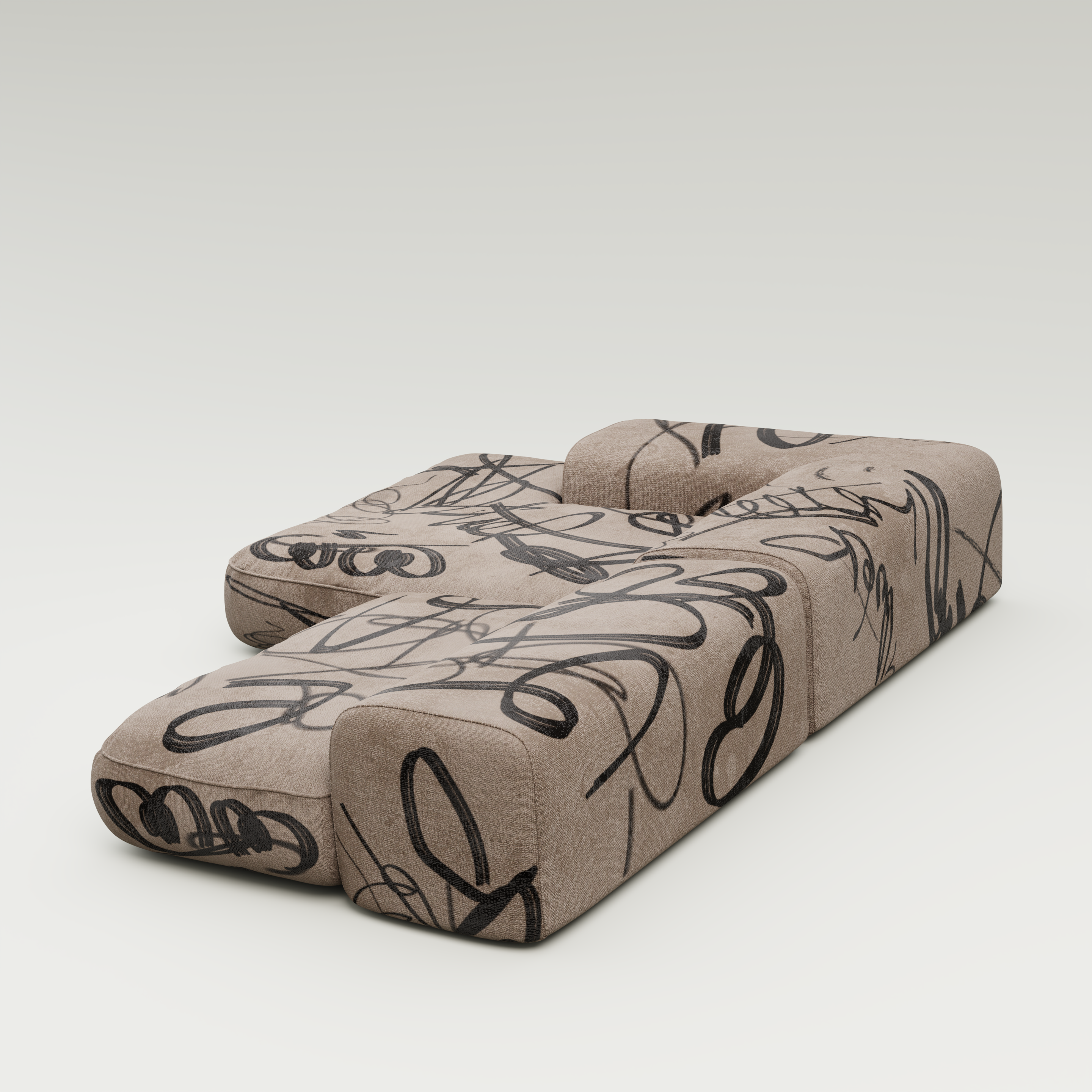 TRACE VANDAL Modular Sofa