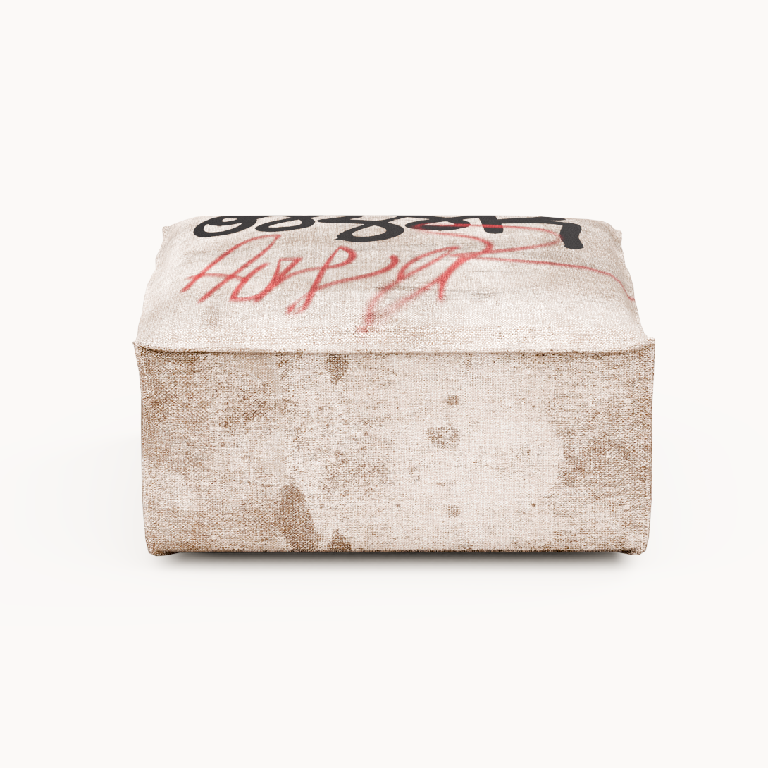 Sacrum.lite Raw Pouf