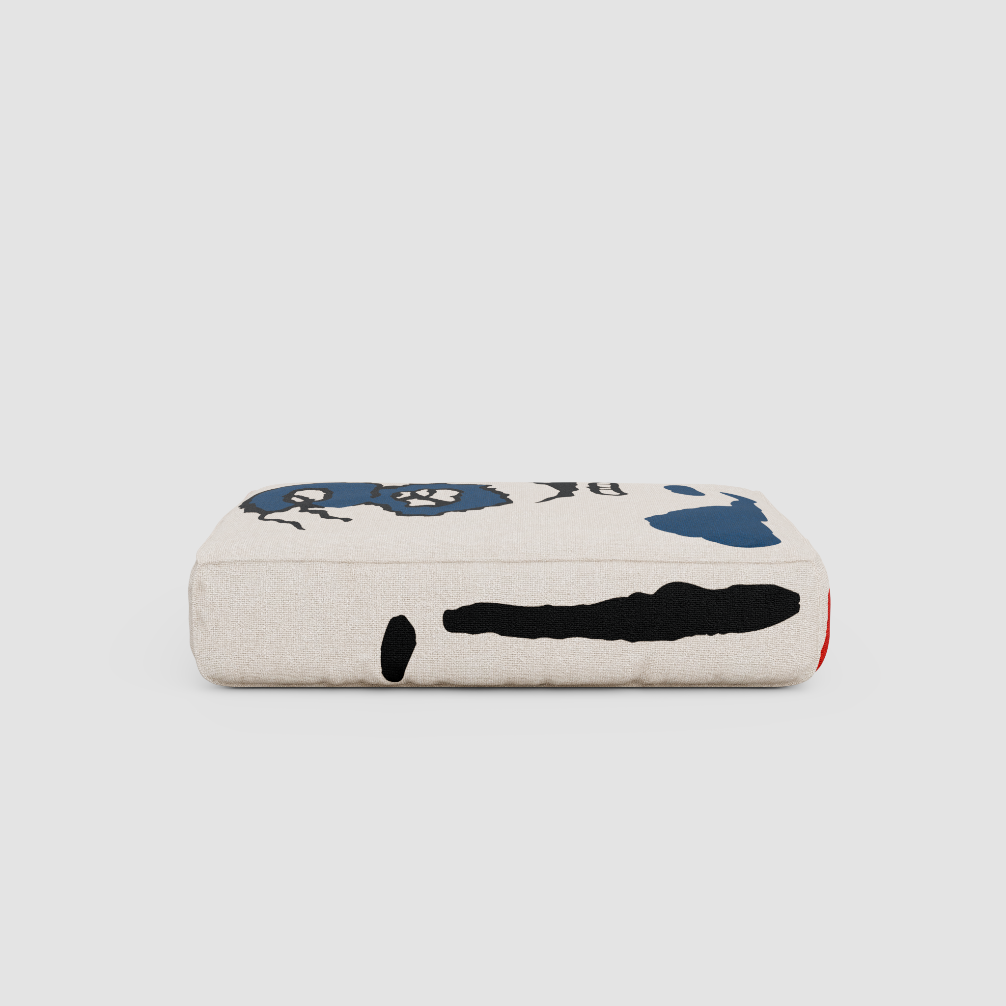 RAW CODE Pouf: Standalone Art Object