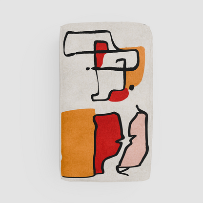 RAW JOY Pouf: Standalone Art Object