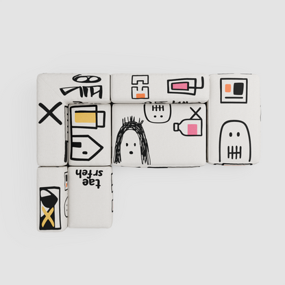 RAW NOVA Modular Sofa: Architecture of the Urban Canvas