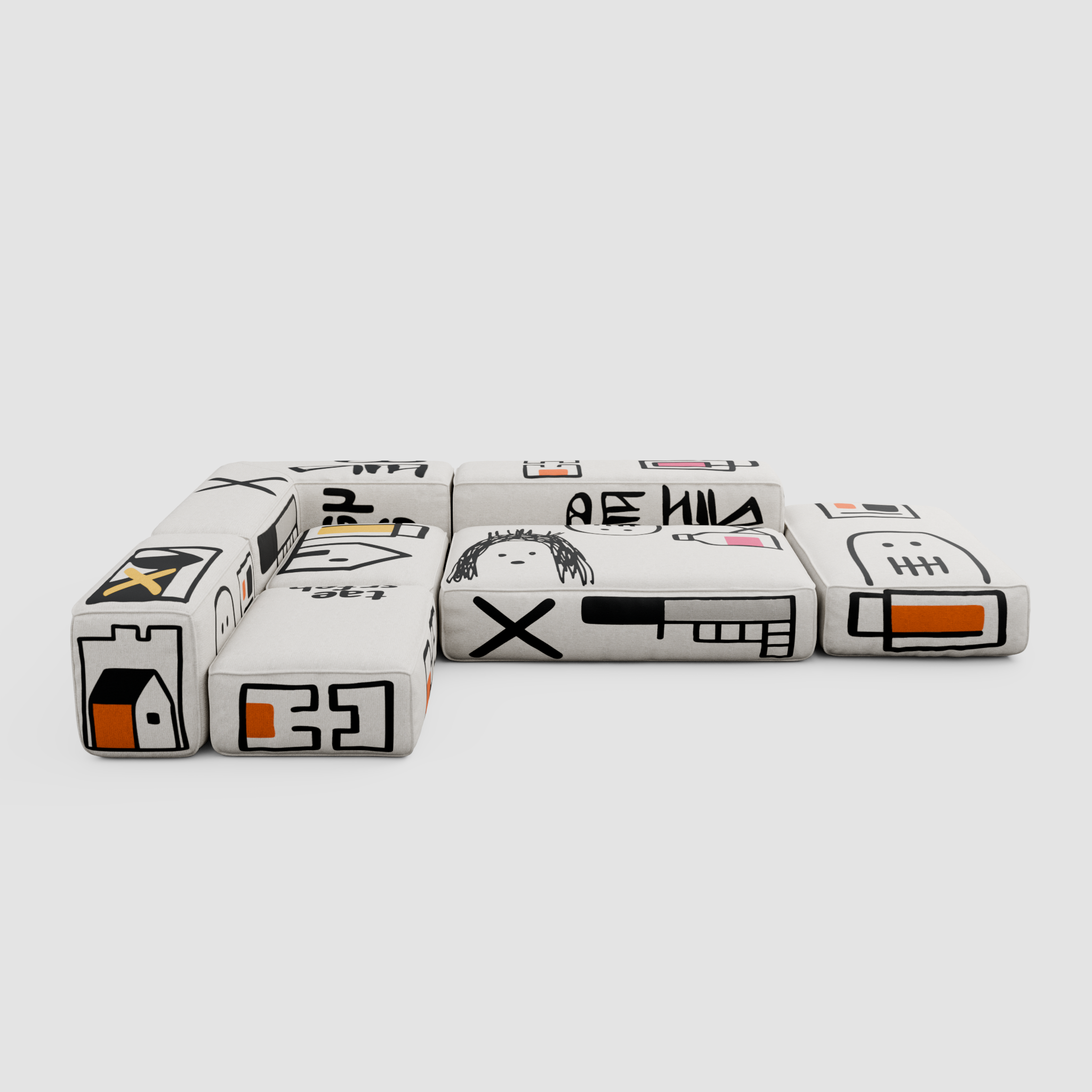 RAW NOVA Modular Sofa: Architecture of the Urban Canvas