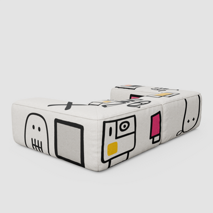 RAW NOVA Sofa (Tête-à-Tête): A Dialogue of Forms