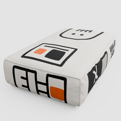 RAW NOVA Pouf: Standalone Art Object