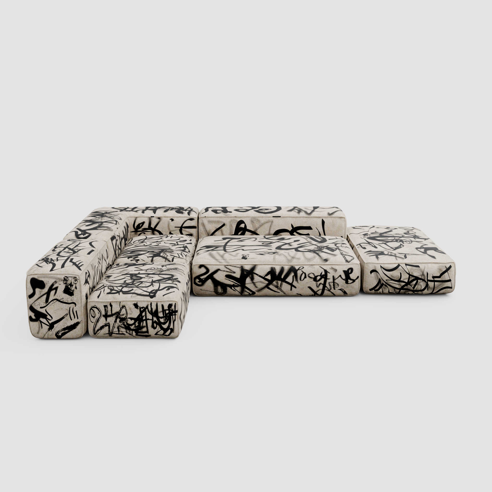 RAW TAG Modular Sofa: Architecture of the Urban Canvas
