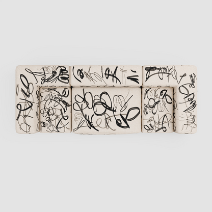 RAW VANDAL Linear Sofa (Trio): Urban Perspective