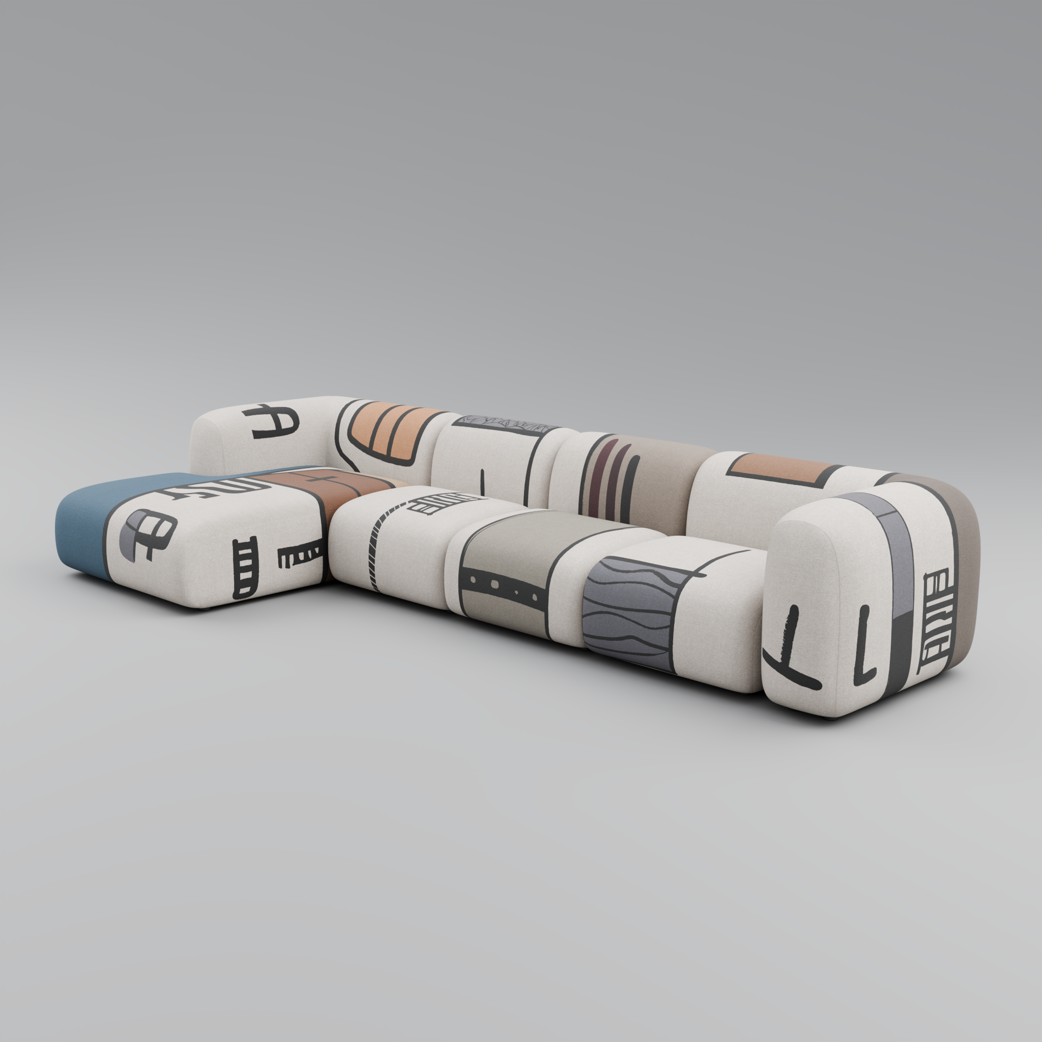 SKETCH Modular Sofa (Serpentine): The Creative Trajectory