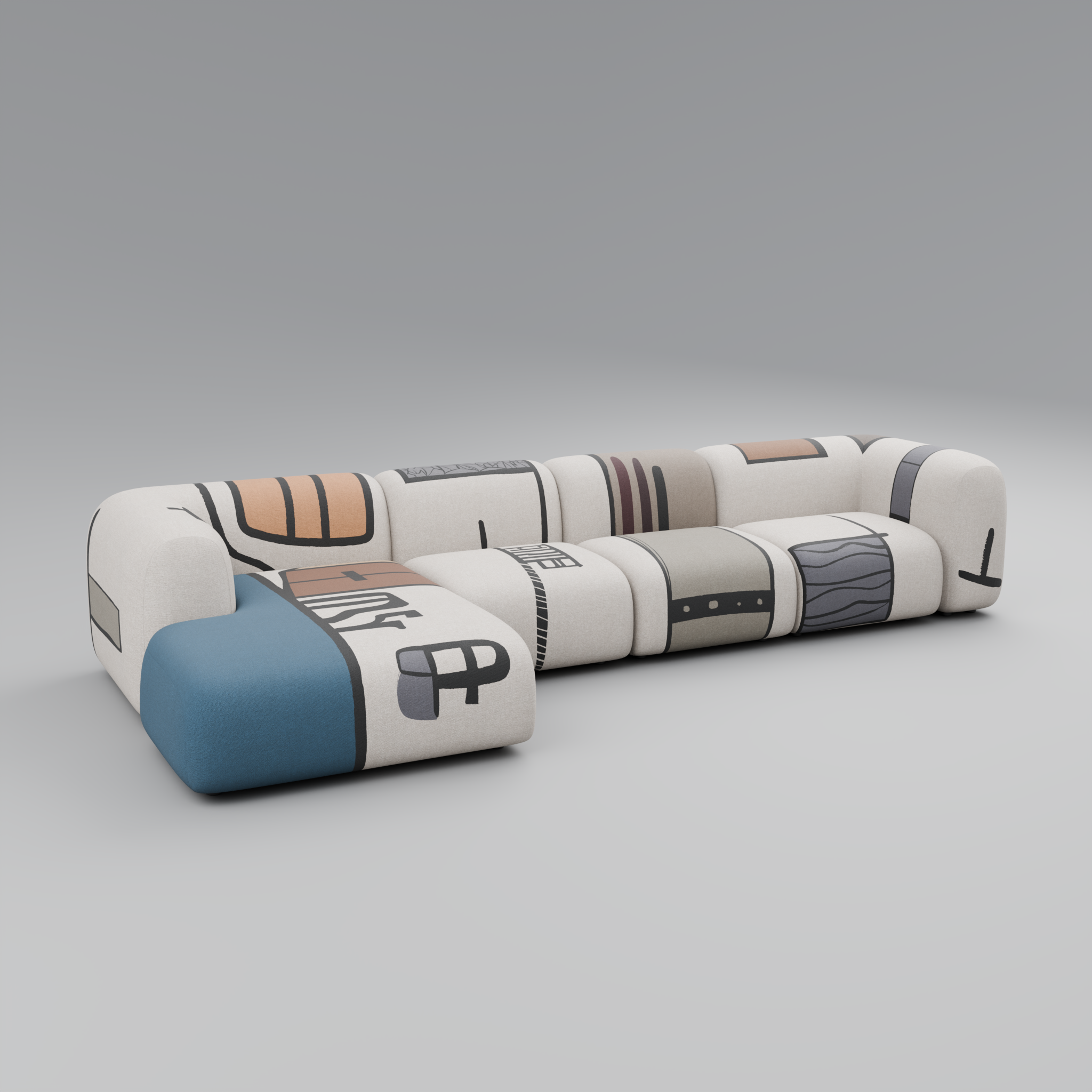 SKETCH Modular Sofa (Serpentine): The Creative Trajectory
