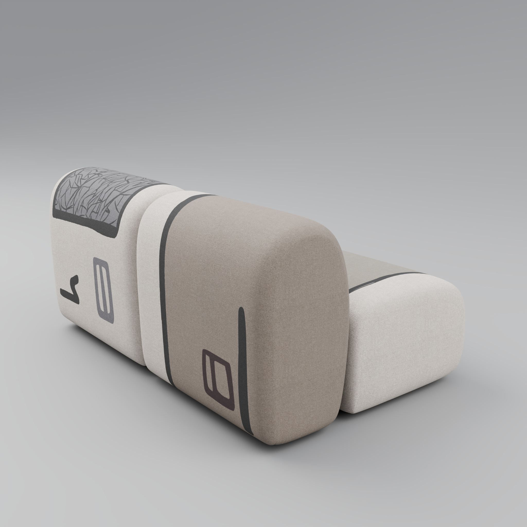 SKETCH Sofa (Duo): The Minimalist Canvas